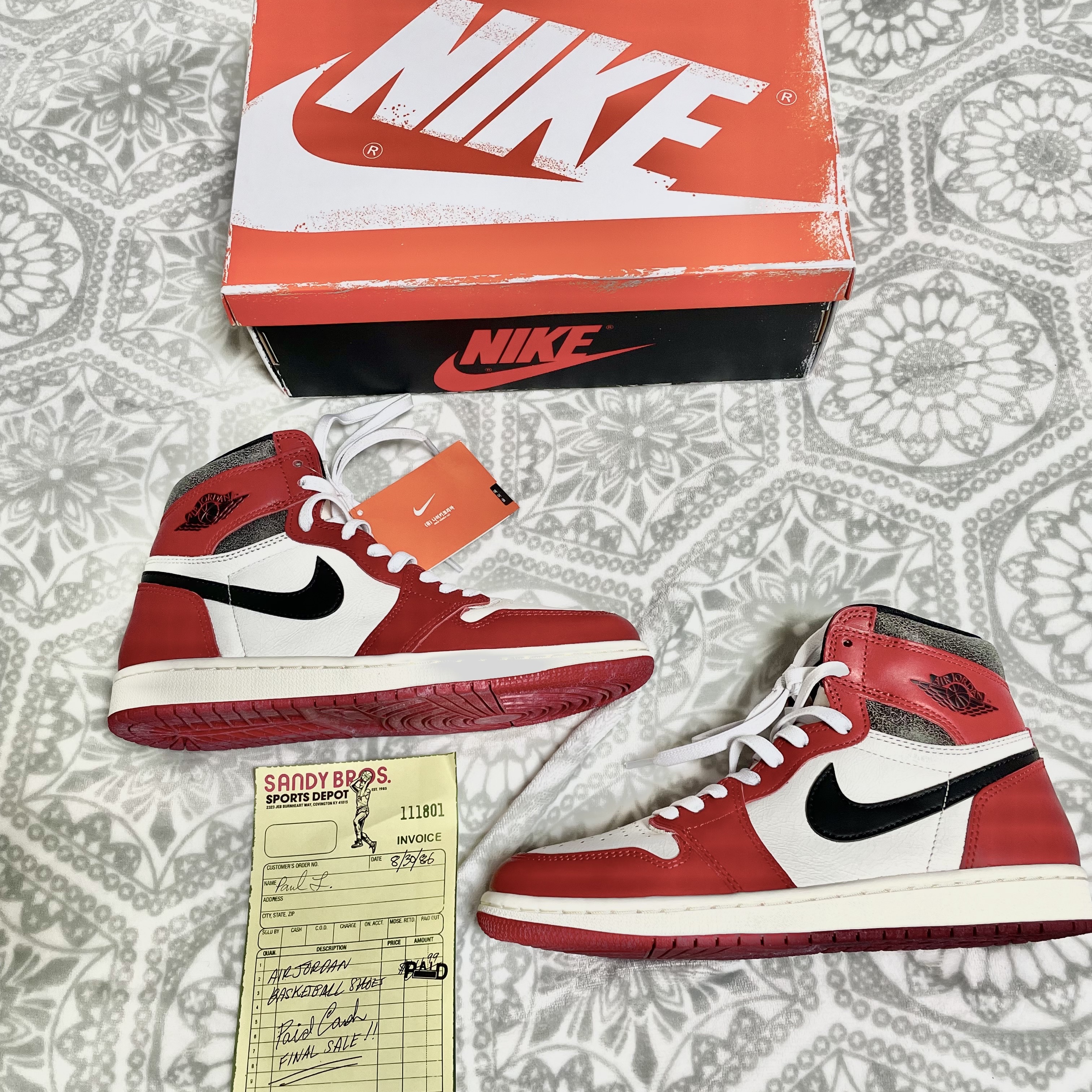 Jordan 1 Retro High OG Chicago 2022 착용 스타일 - 1