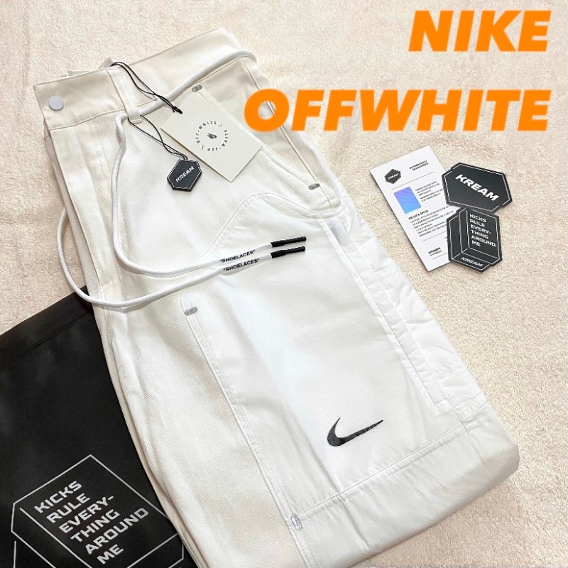 Nike x Off-White NRG Pants White, Adidas Yeezy 500 Blush 2022 착용 스타일 - 1
