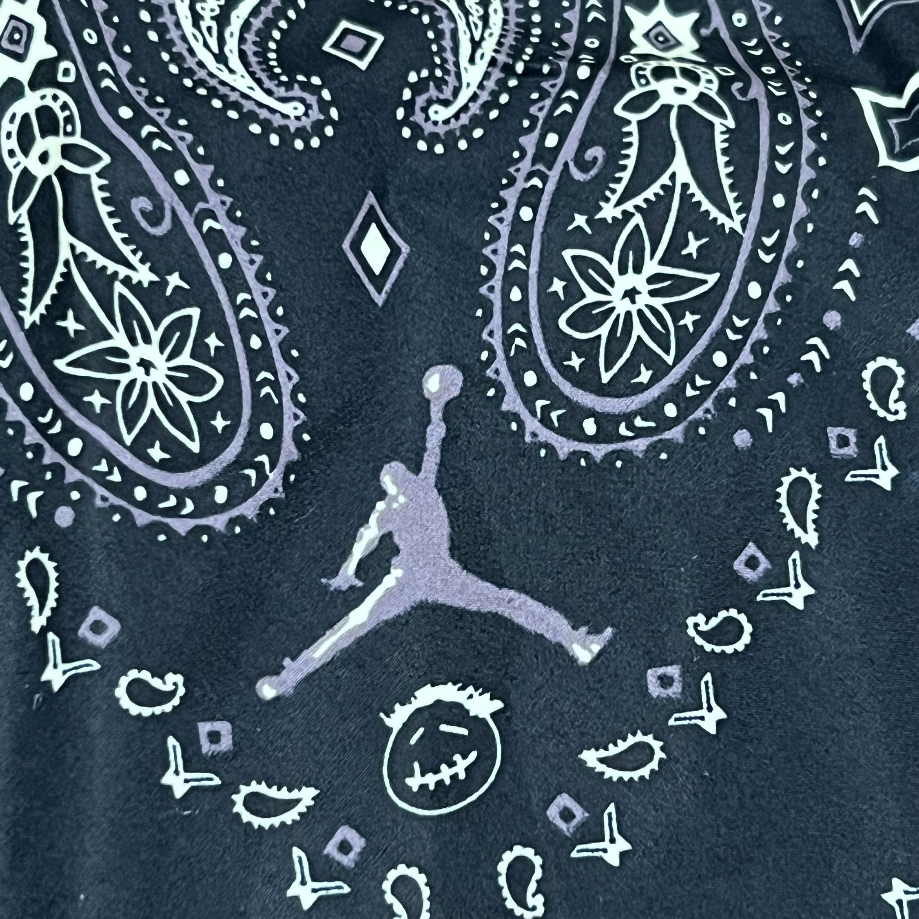 Jordan 1 x Travis Scott Retro Low OG SP Black Phantom 착용 스타일 - 4