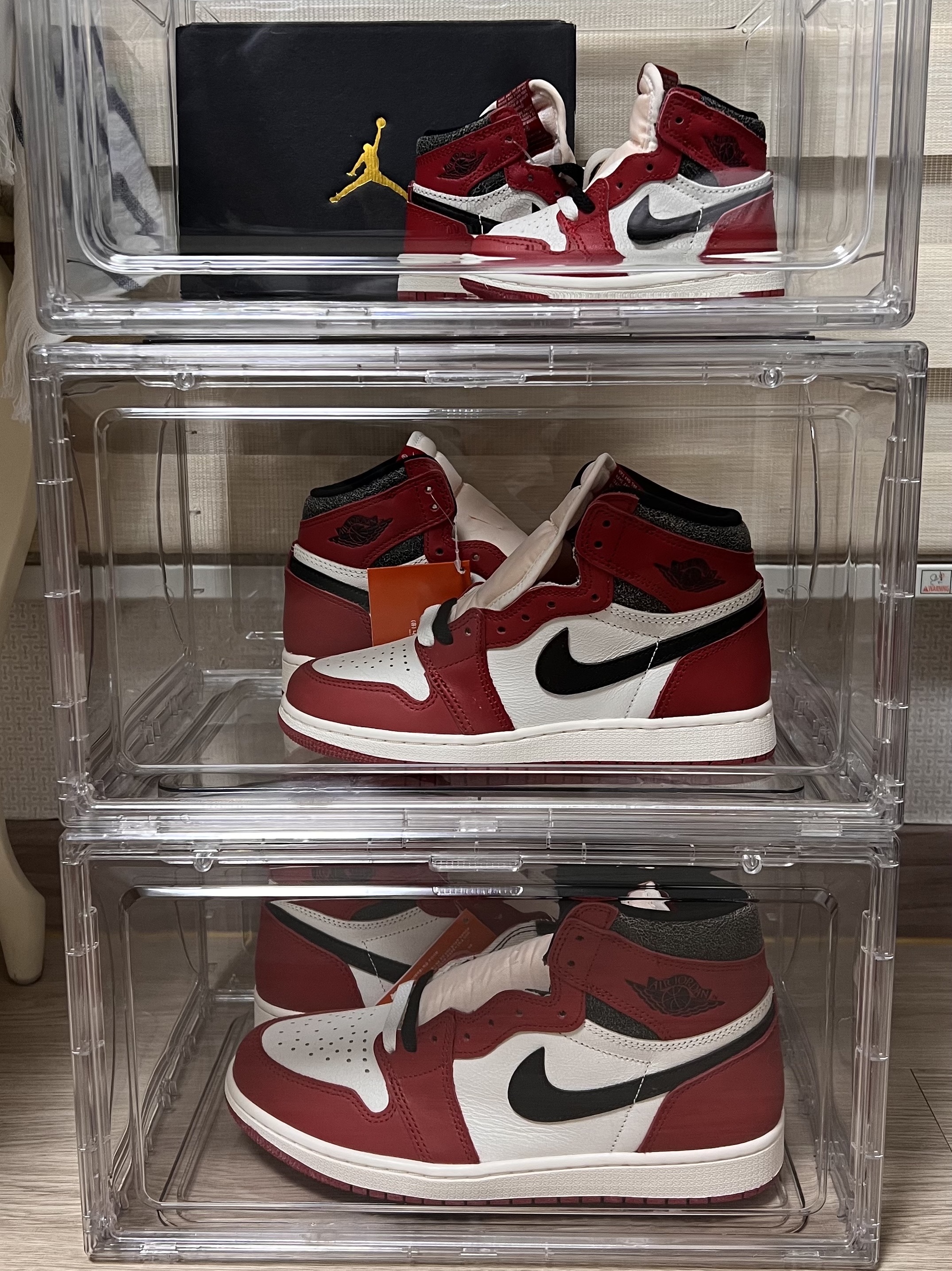 Jordan 1 Retro High OG Chicago 2022, (GS) Jordan 1 Retro High OG Chicago 2022 착용 스타일