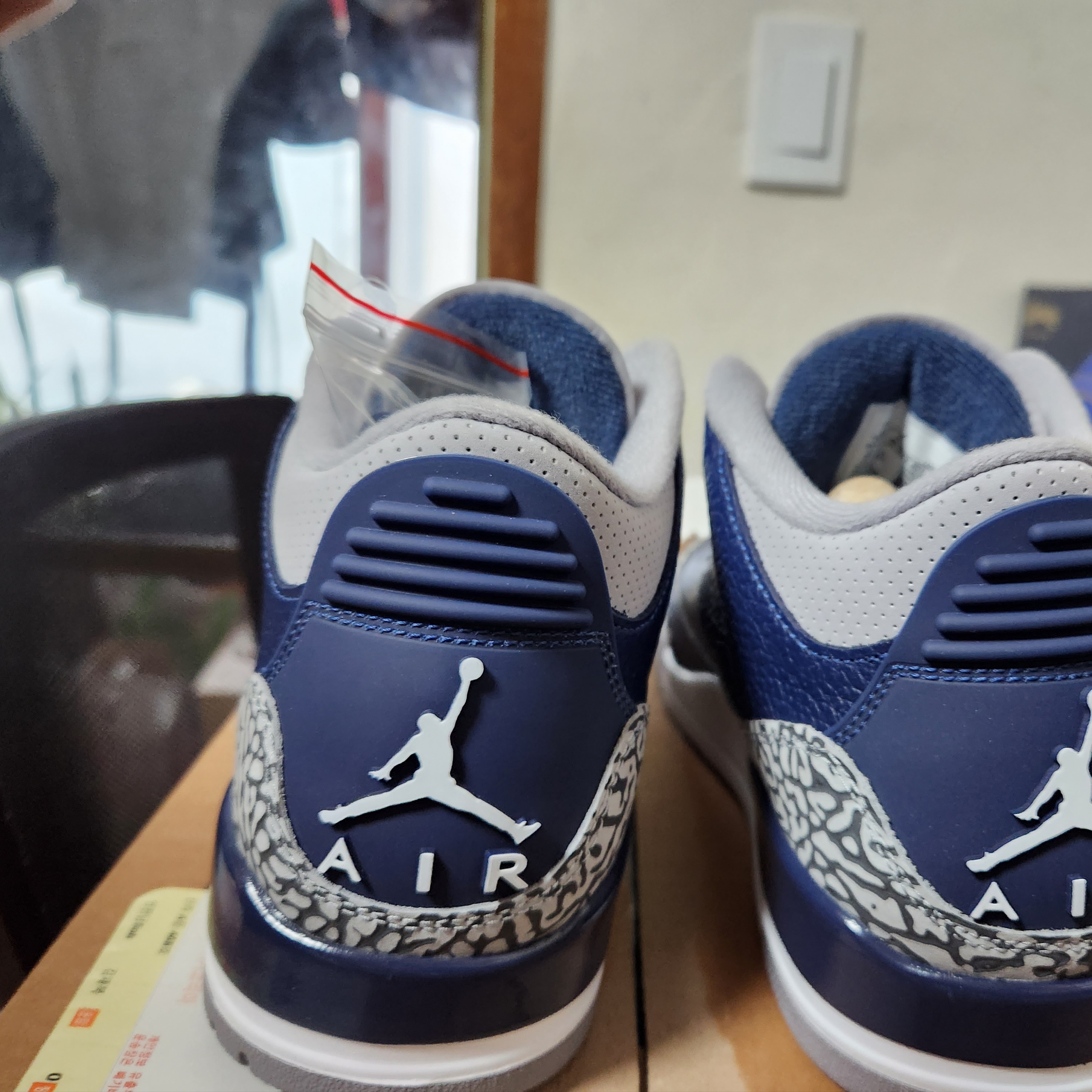Jordan 3 Retro Midnight Navy 착용 스타일 - 4