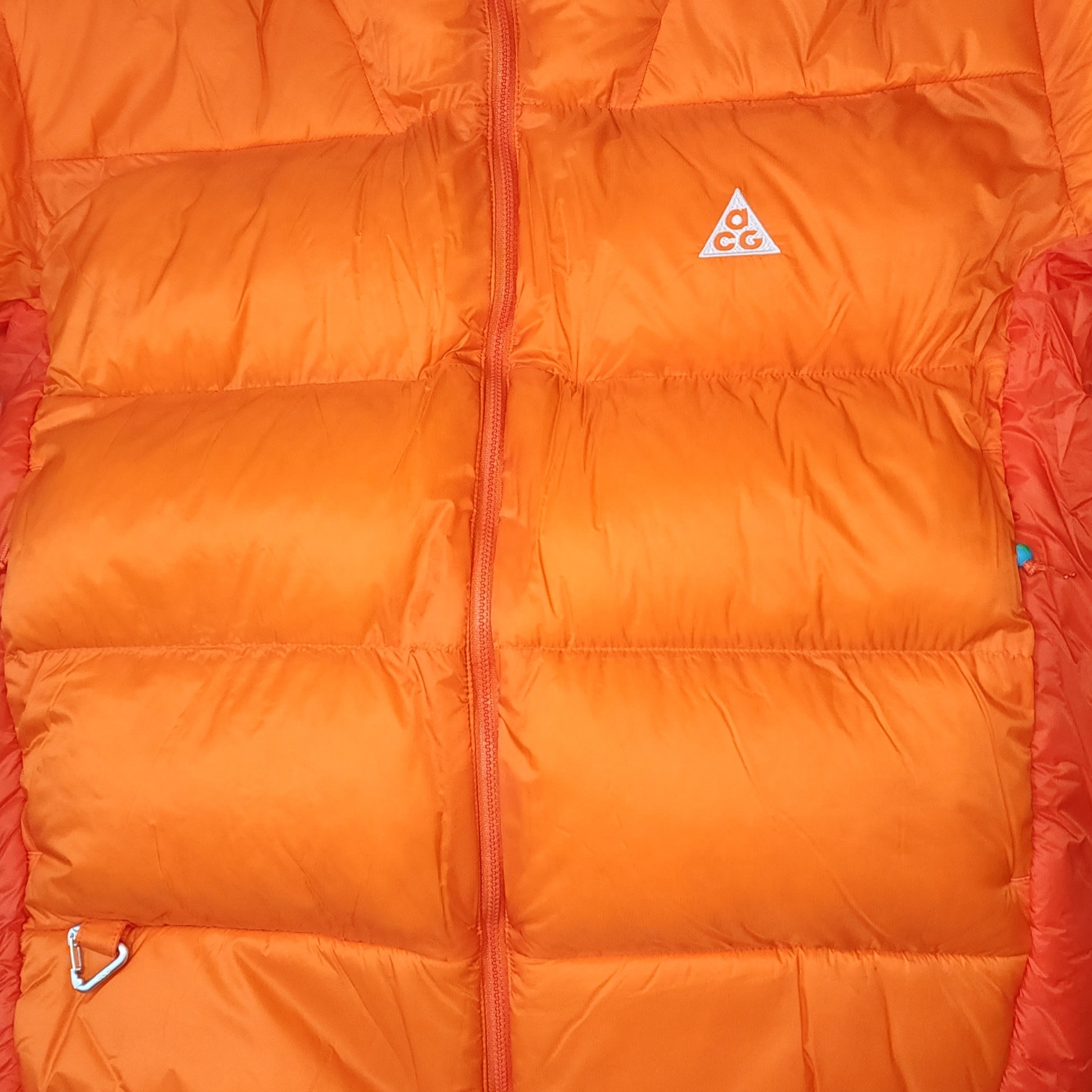 Nike ACG Therma-Fit ADV Lunar Lake Puffer Jacket Safety Orange - Asia 착용 스타일 - 1