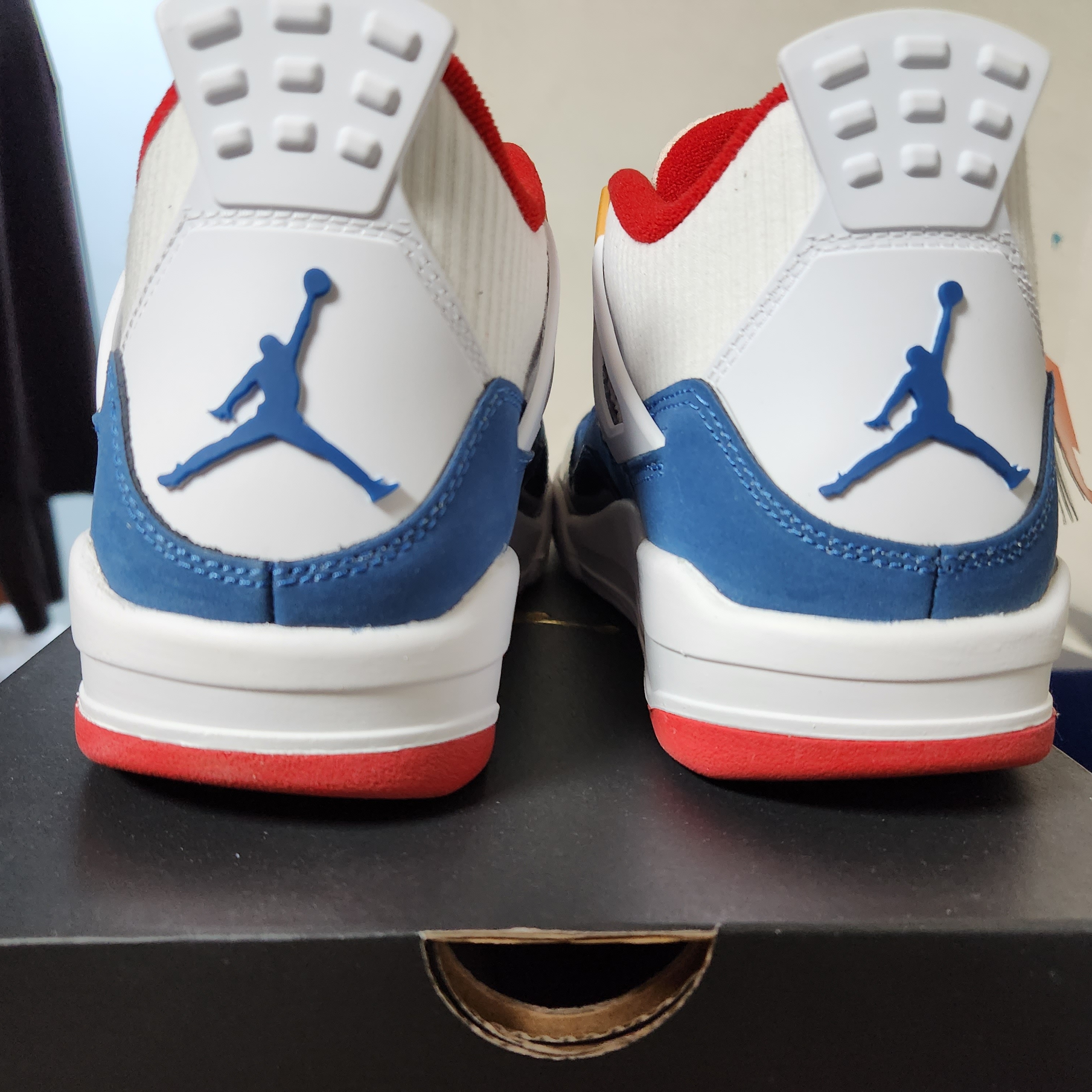 (GS) Jordan 4 Retro French Blue 착용 스타일 - 4