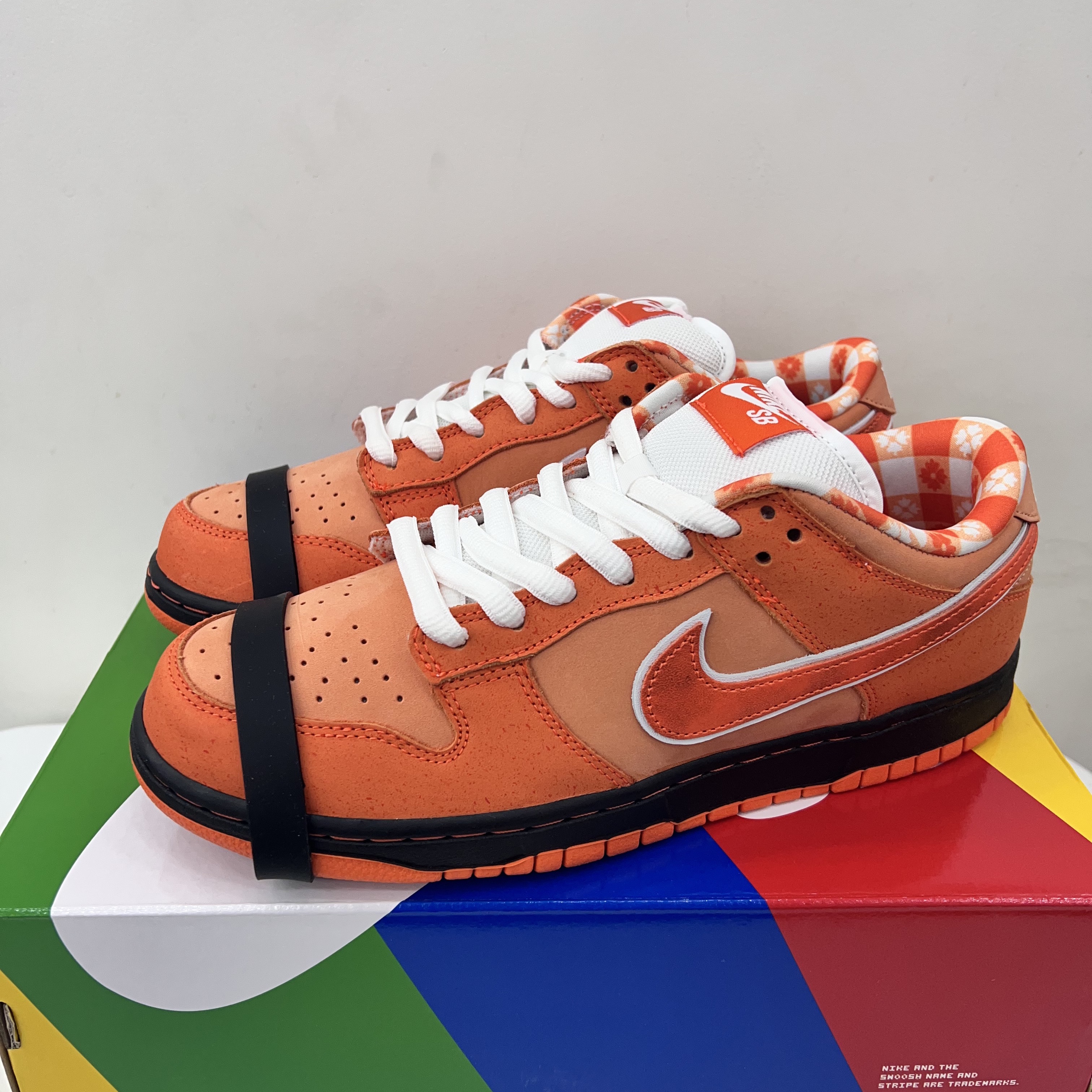 Nike x Concepts SB Dunk Low Orange Lobster (Regular Box) 착용 스타일