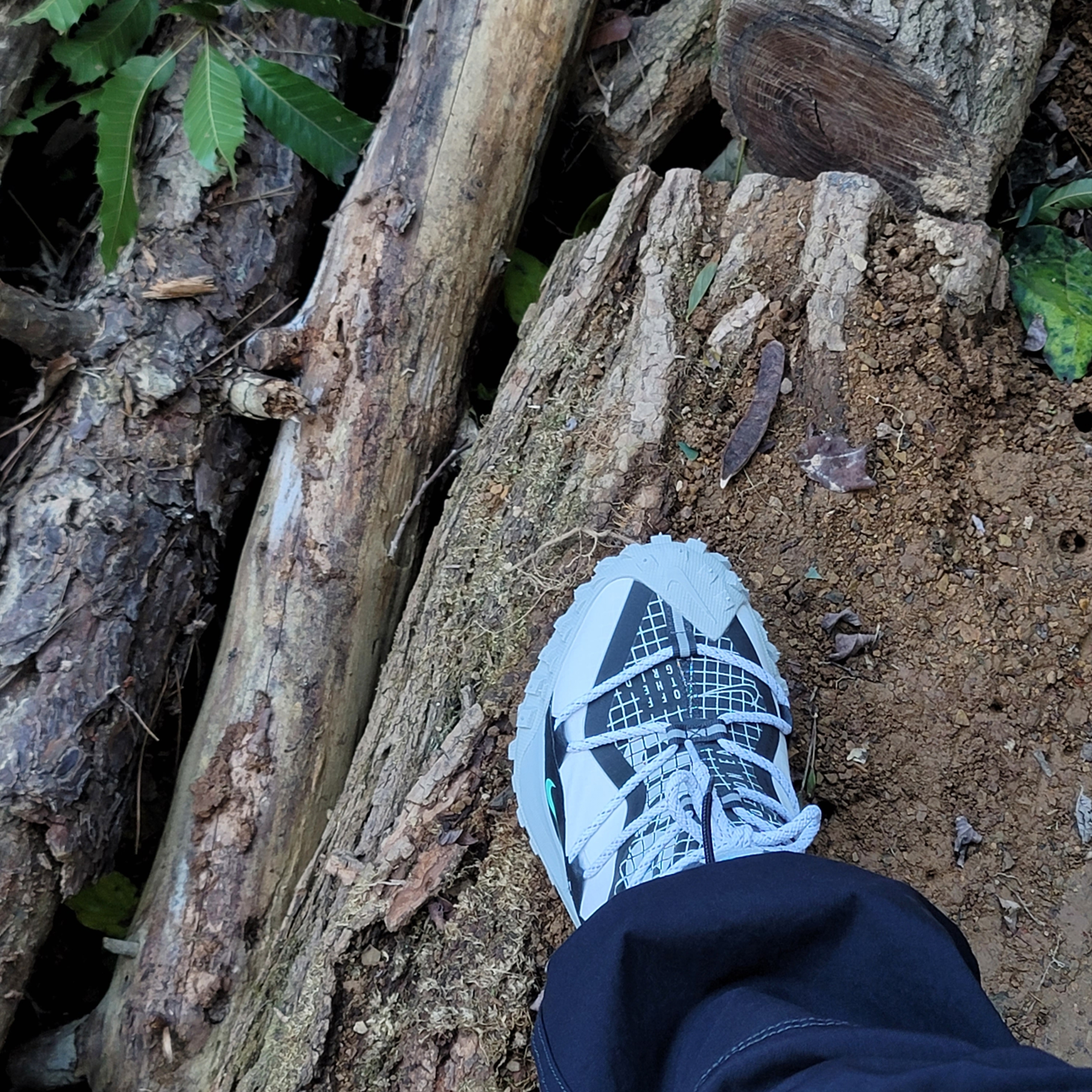 Nike ACG Mountain Fly Low SE White and Black, Nike NRG ACG Bucket Black 착용 스타일 - 3