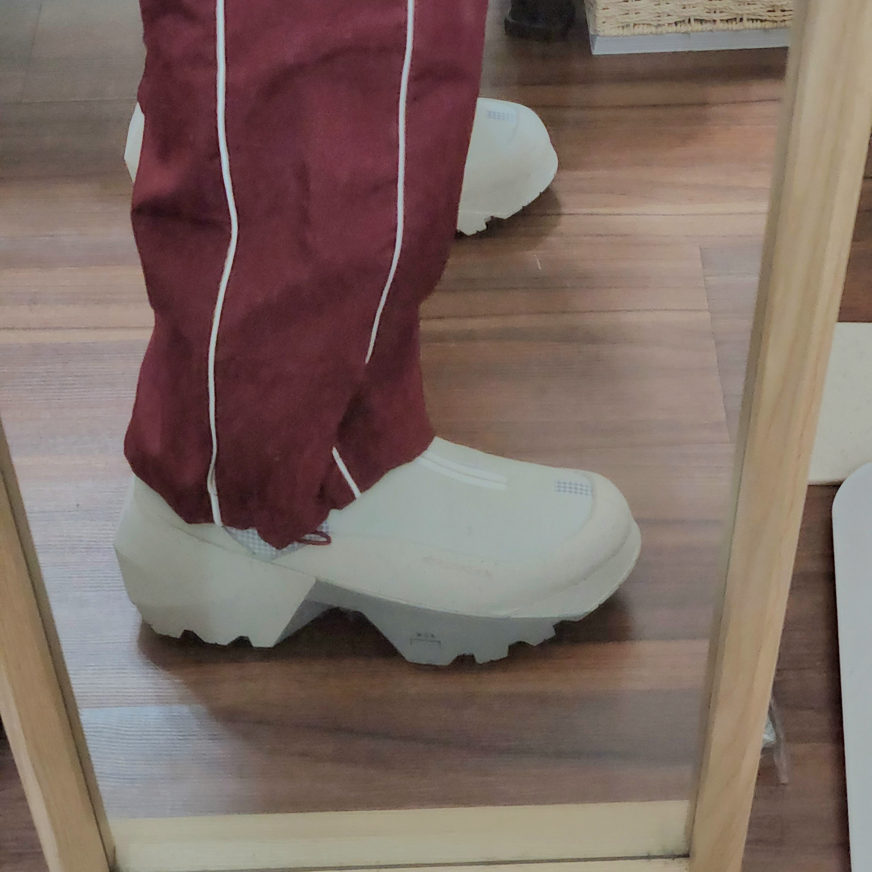 Converse x A-Cold-Wall Geo Forma Boot Lily White 착용 스타일 - 2