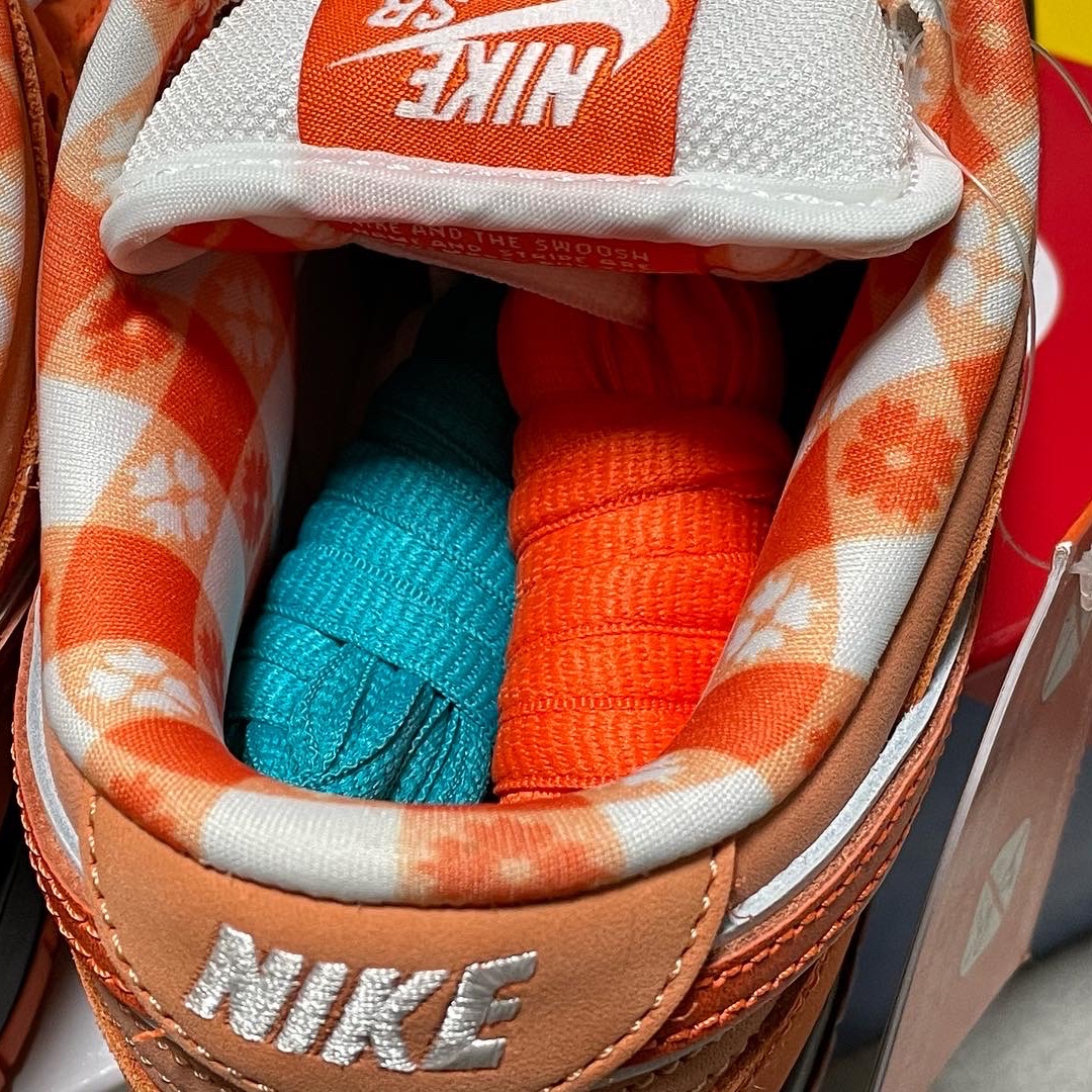 Nike x Concepts SB Dunk Low Orange Lobster (Regular Box) 착용 스타일 - 4