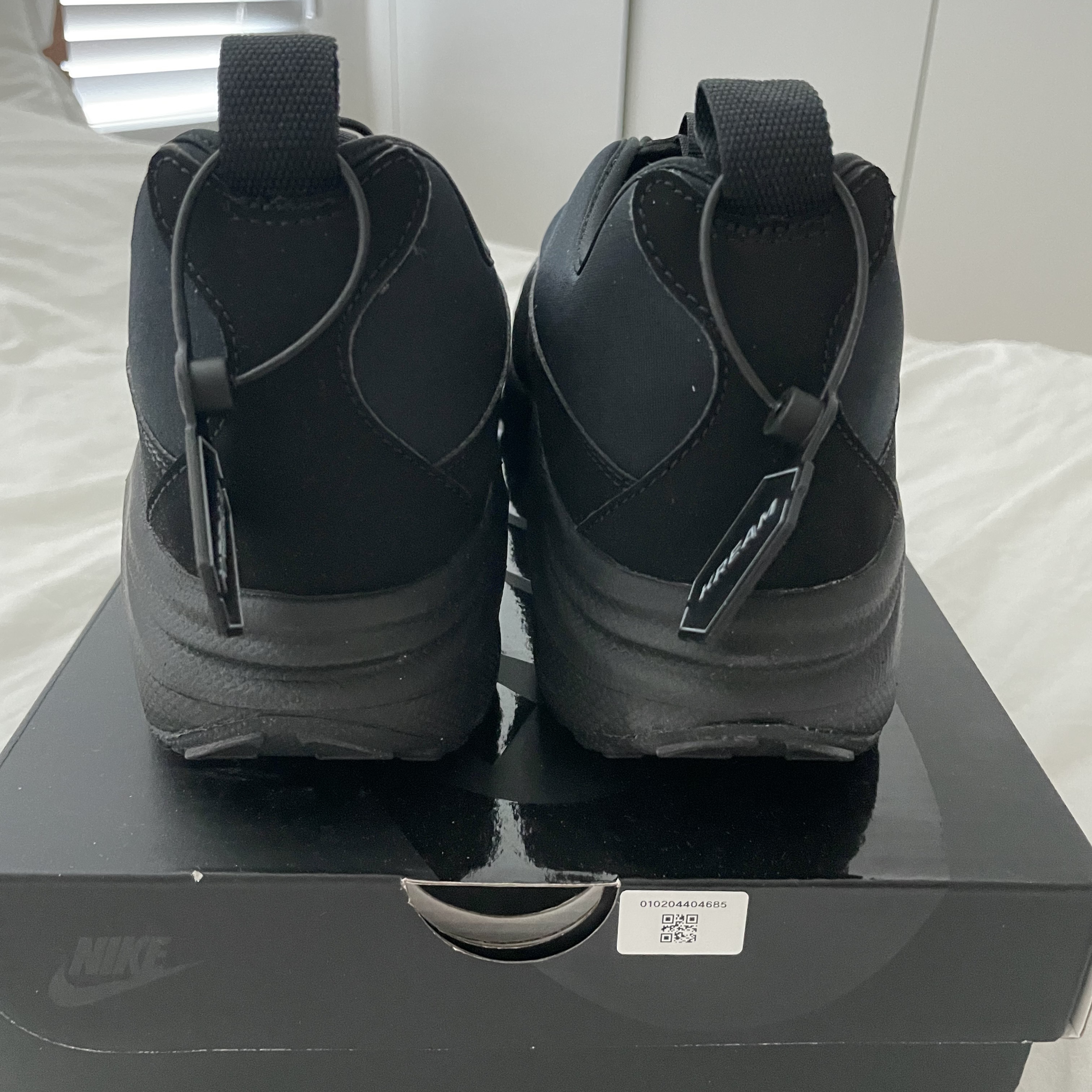 Nike x Comme des Garcons Homme Plus Air Max Sunder SP Black 착용 스타일 - 2