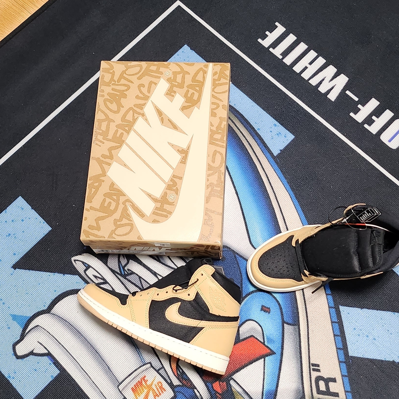 Nike x Concepts SB Dunk Low Orange Lobster (Regular Box), Nike x Peaceminusone Air Force 1 Low Para-Noise 2.0 착용 스타일 - 5