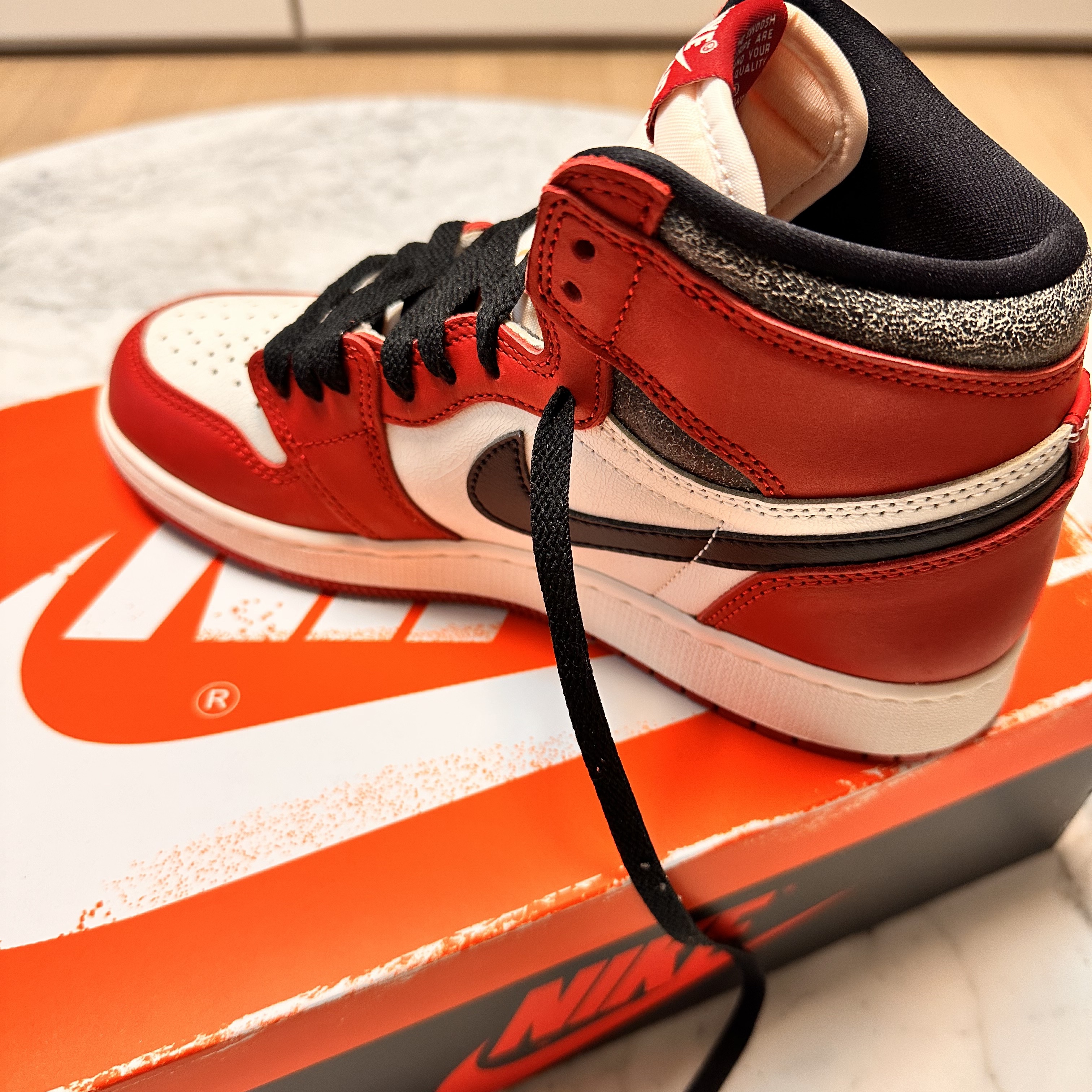 (GS) Jordan 1 Retro High OG Chicago 2022 착용 스타일 - 4