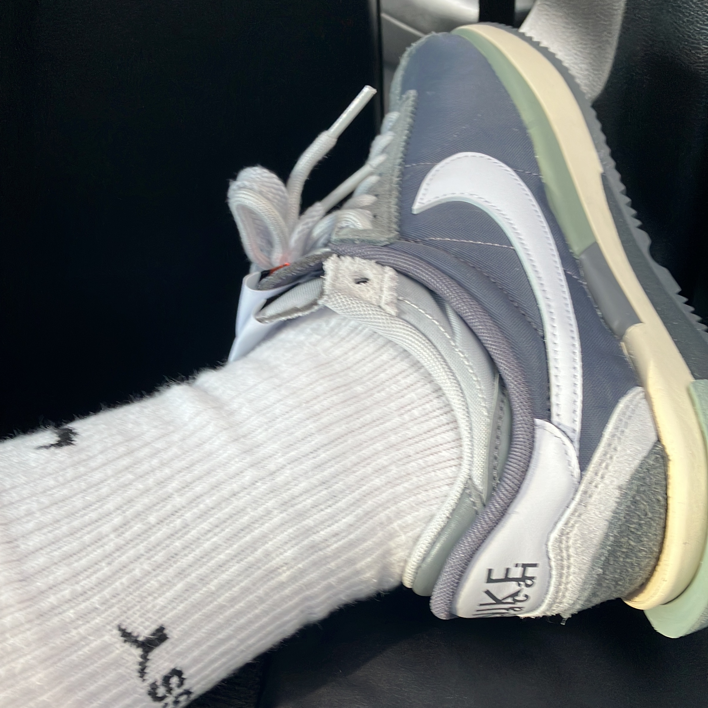 Nike x Sacai Zoom Cortez SP Iron Grey 착용 스타일
