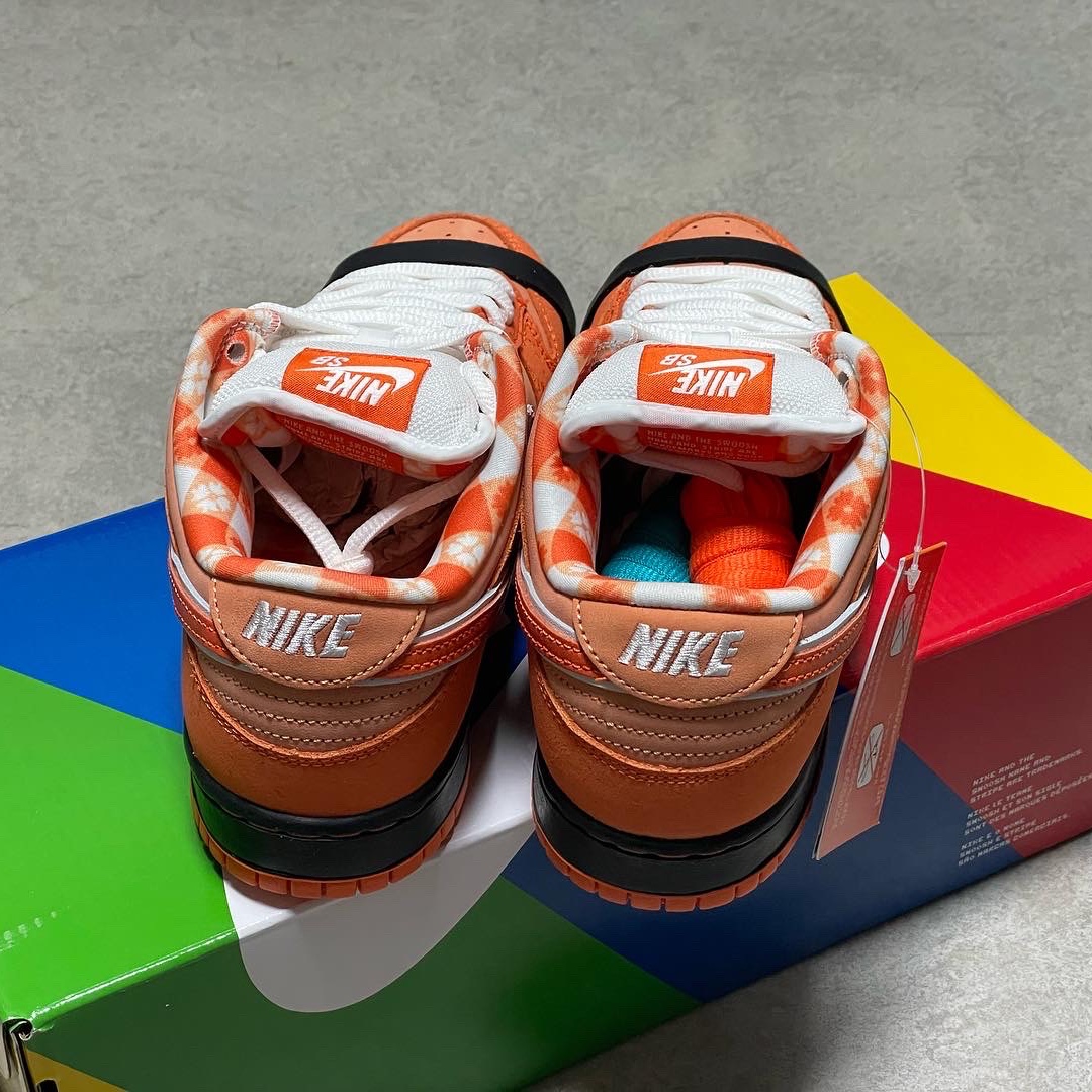 Nike x Concepts SB Dunk Low Orange Lobster (Regular Box) 착용 스타일 - 3