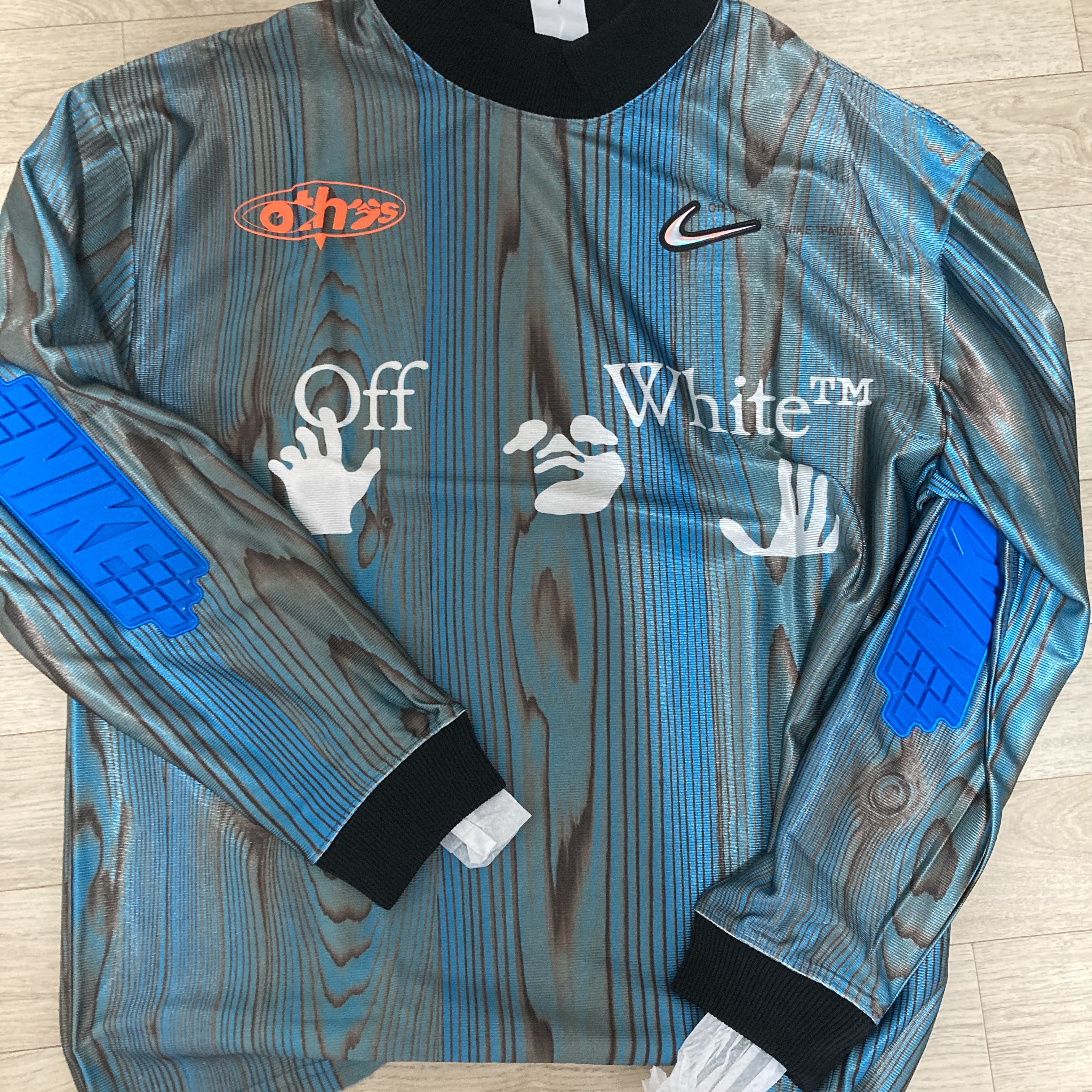 Nike x Off-White NRG Jersey Imperial Blue - Asia 착용 스타일 - 1