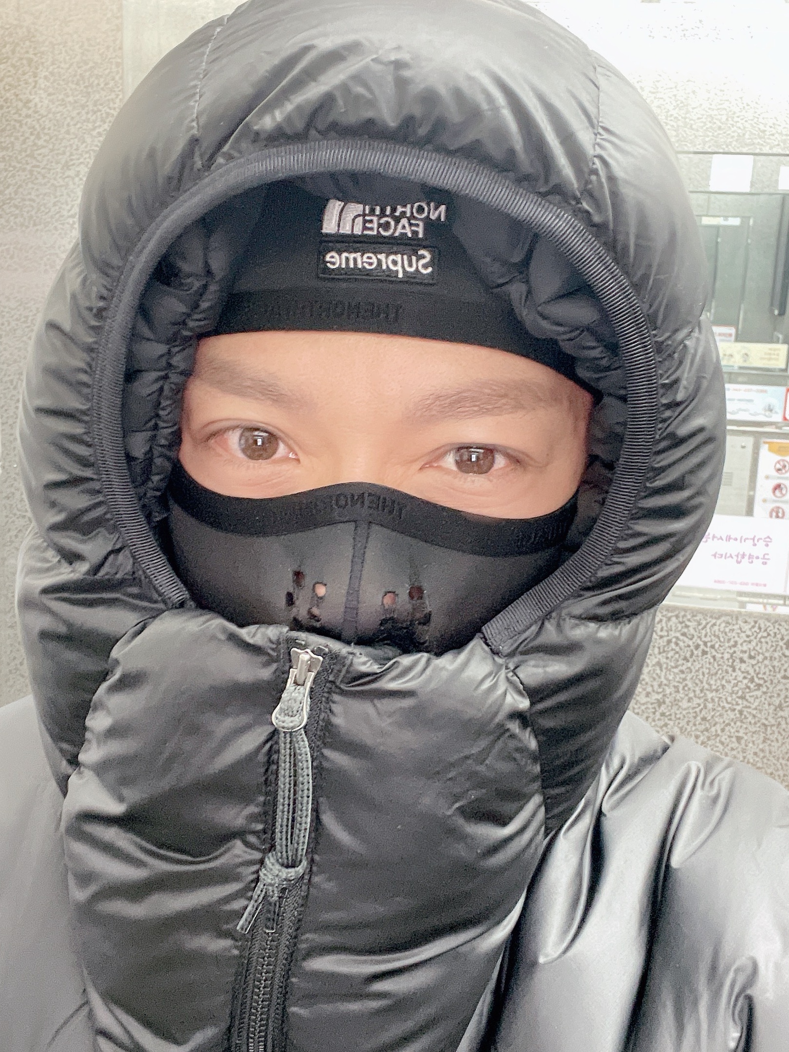 Supreme x The North Face RTG Balaclava Black - 19SS, Nike ACG Therma-Fit ADV Lunar Lake Puffer Jacket Black - Asia 착용 스타일