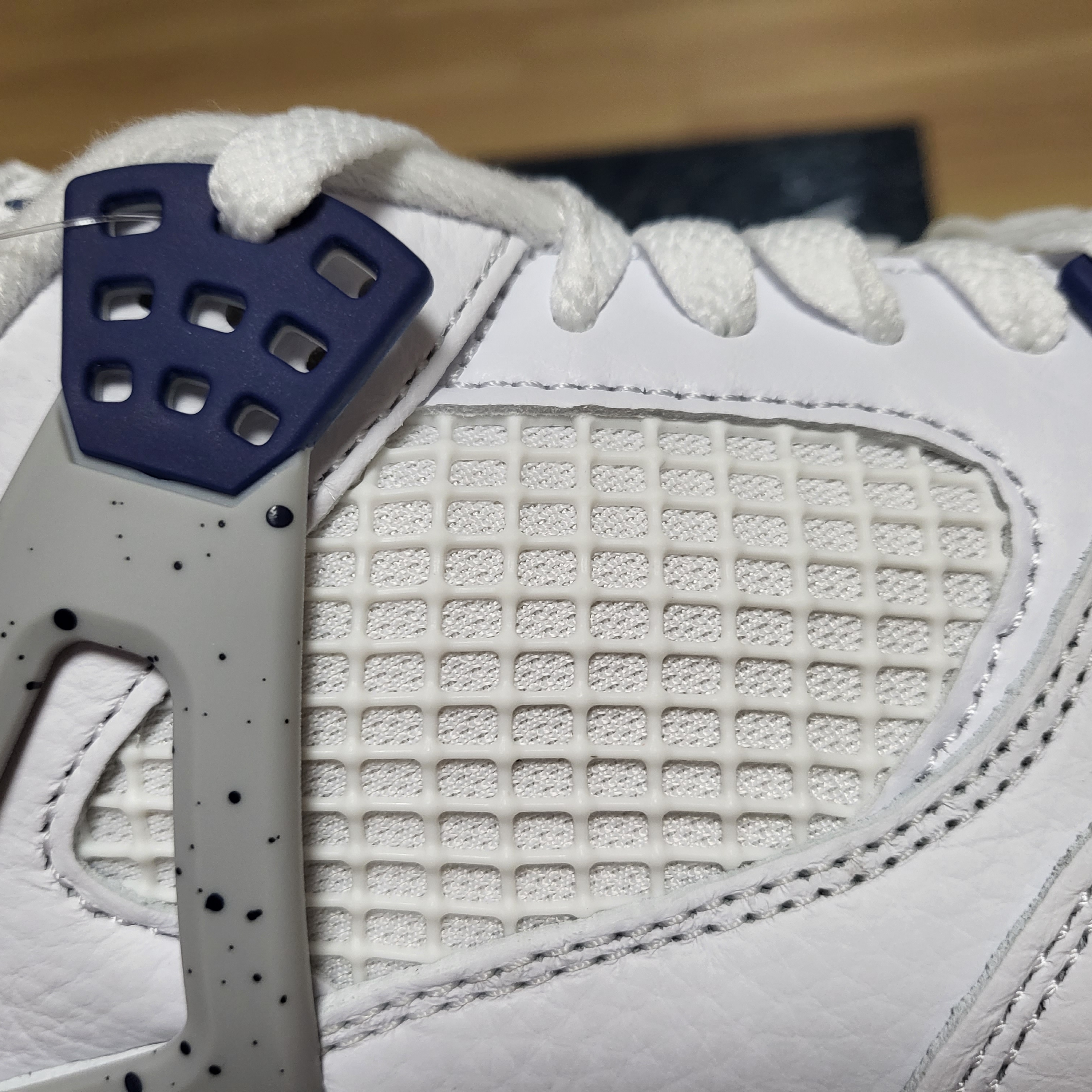 Jordan 4 Retro Midnight Navy 착용 스타일 - 5