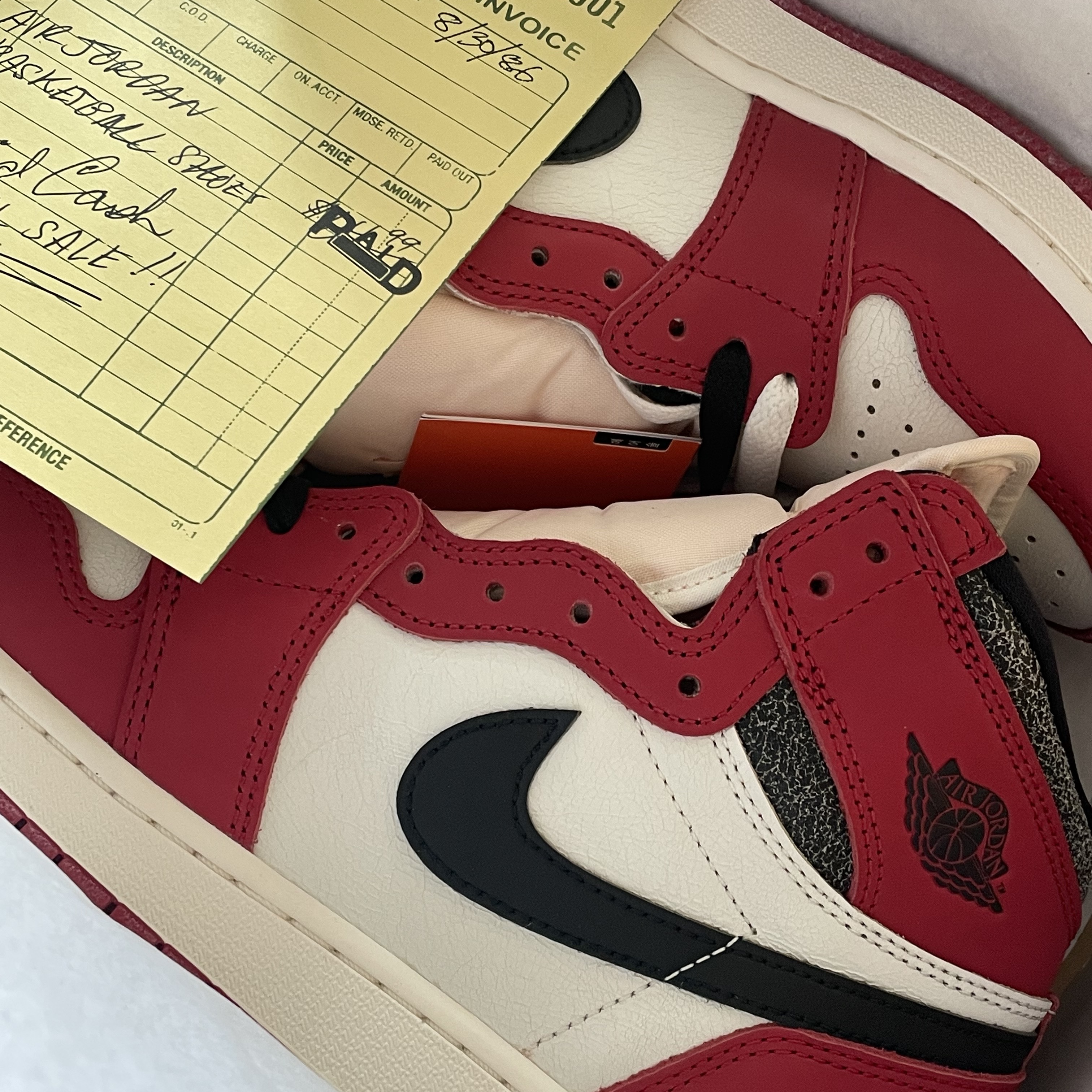 Jordan 1 Retro High OG Chicago 2022, (GS) Jordan 1 Retro High OG Chicago 2022 착용 스타일