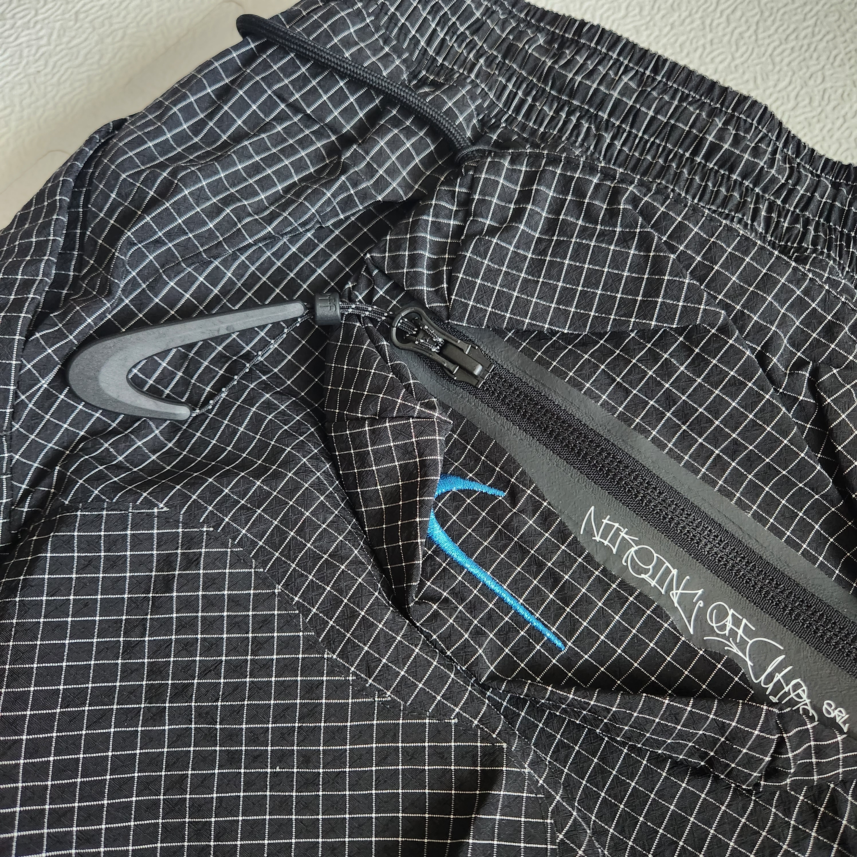 Nike x Off-White NRG Woven Shorts Black - Asia 착용 스타일 - 3