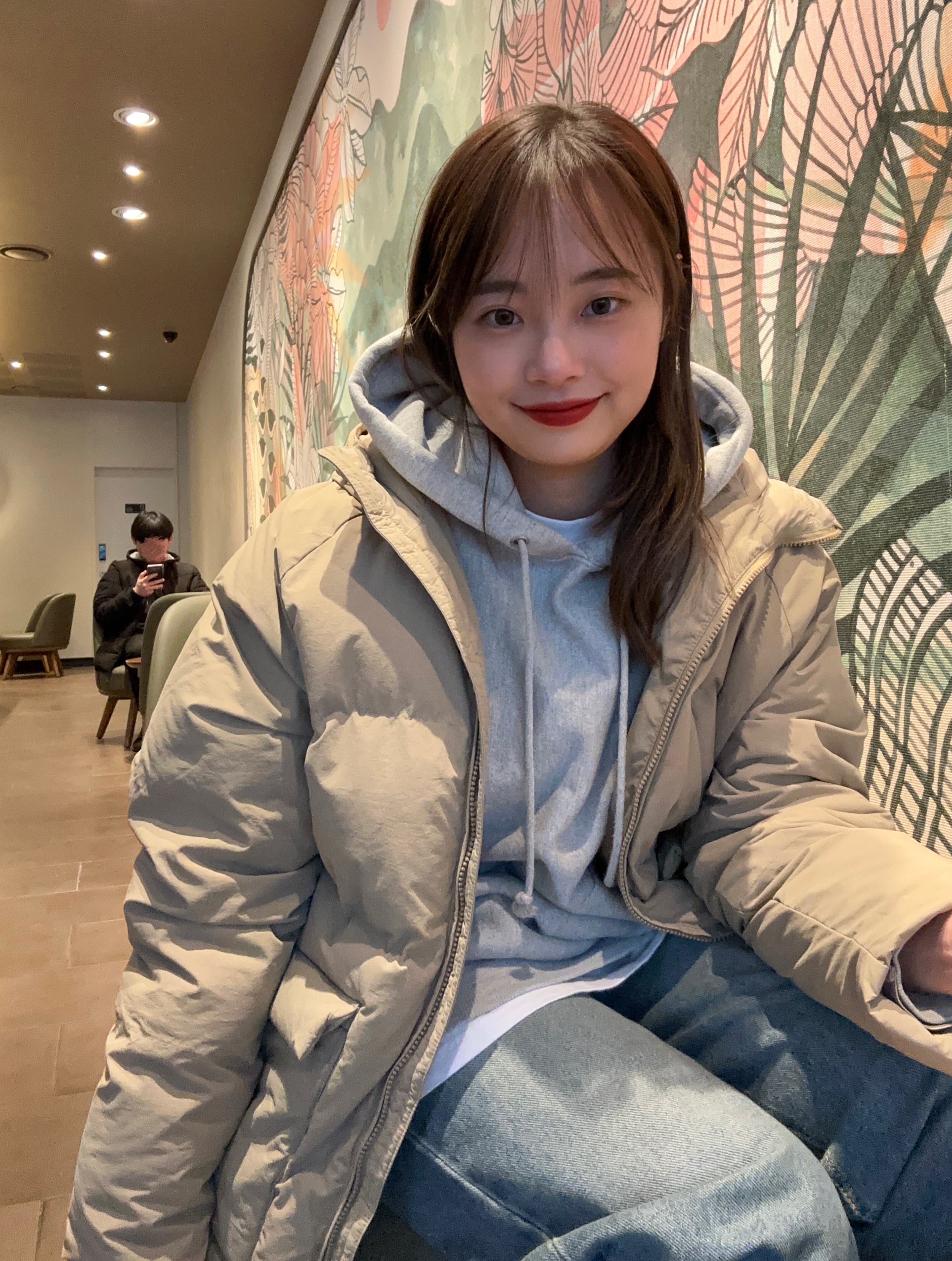 Nike x Sacai VaporWaffle Sesame and Blue Void 착용 스타일 - 5