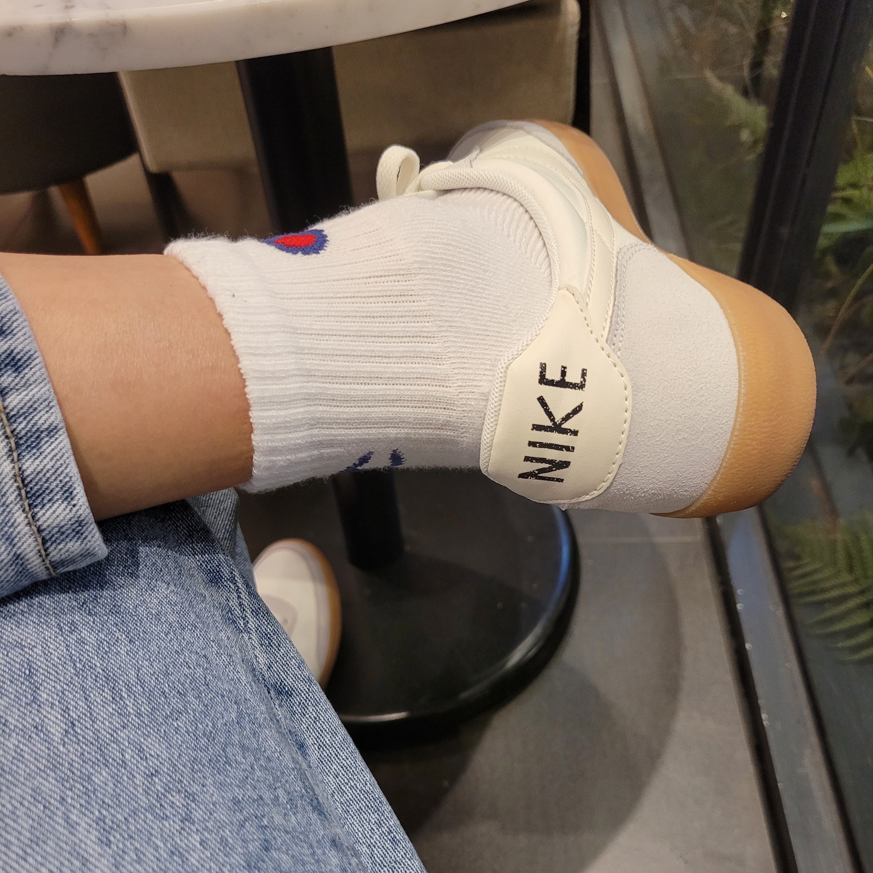 Nike Killshot 2 Leather Sail Gum 착용 스타일