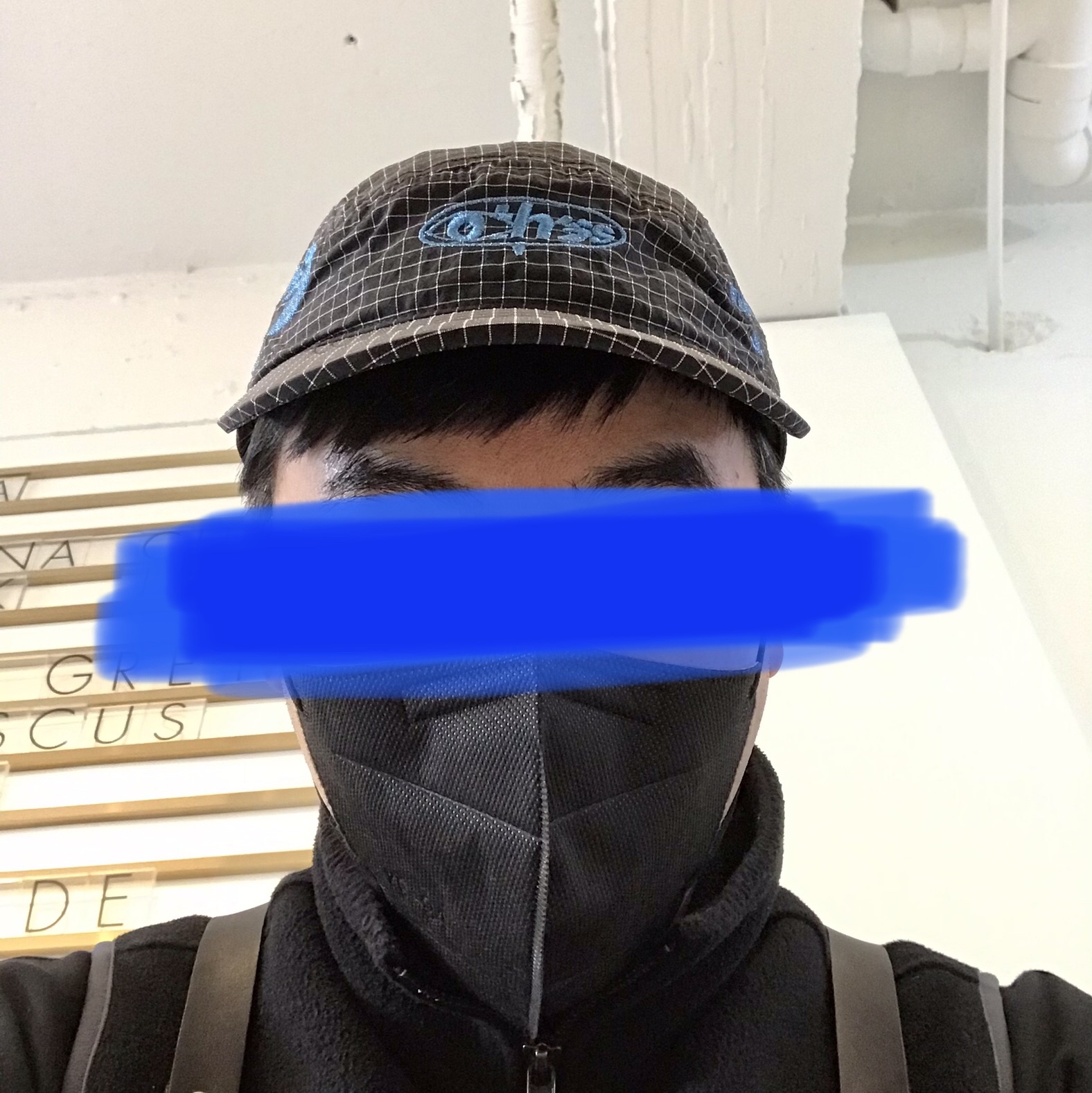 Nike x Off-White NRG Hat Black 착용 스타일 - 1