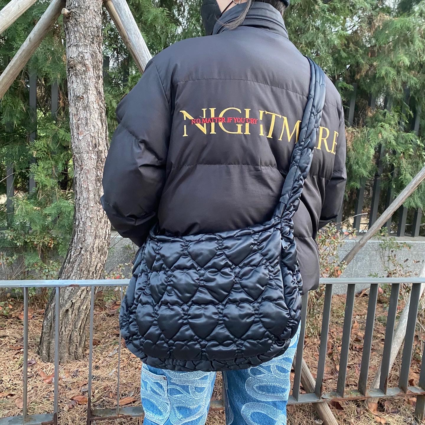 Supreme x Hysteric Glamour Snake Double Knee Denim Painter Pants Blue - 21SS, Supreme x Hysteric Glamour Snake Double Knee Denim Painter Pants White - 21SS 착용 스타일 - 4