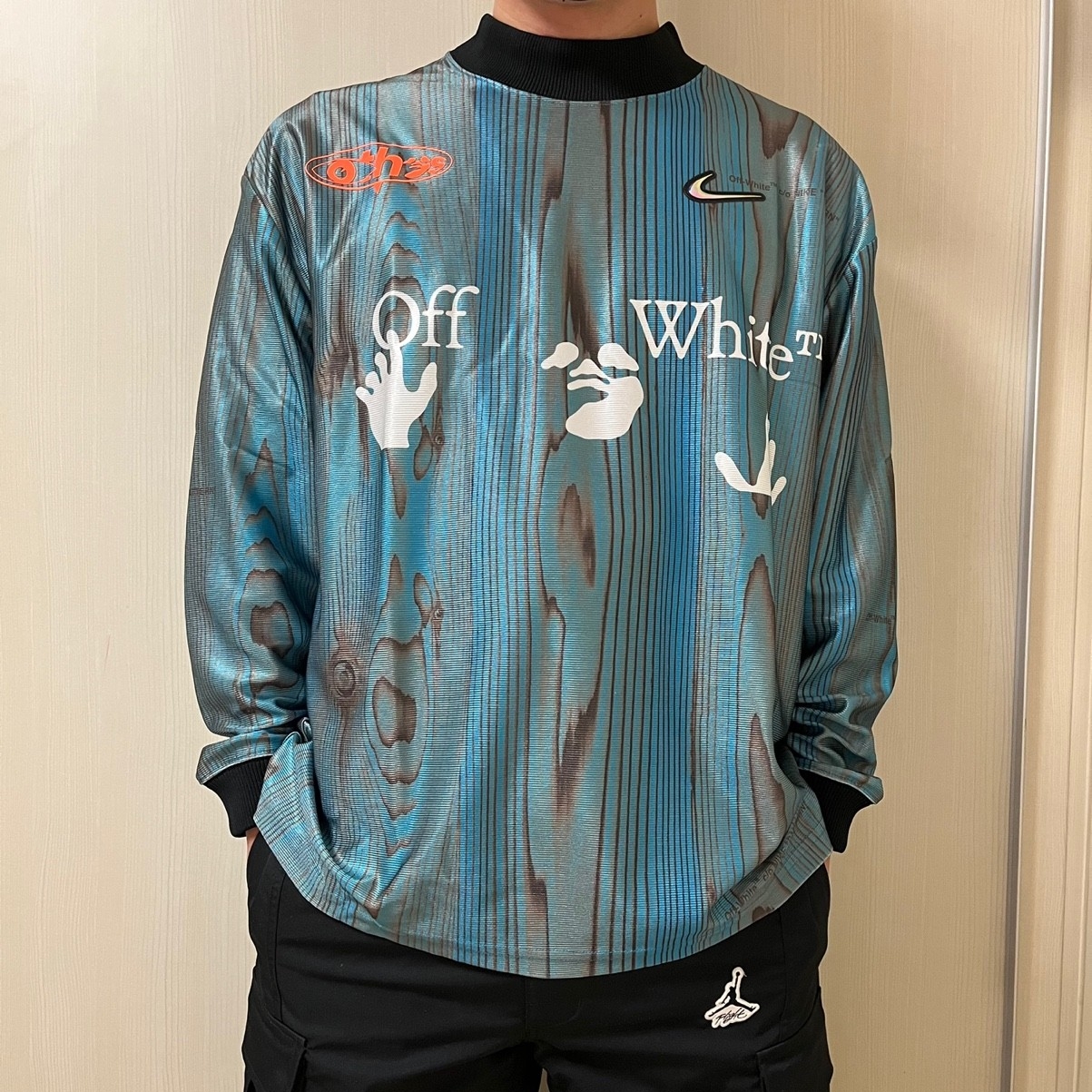 Nike x Off-White NRG Jersey Imperial Blue - Asia 착용 스타일