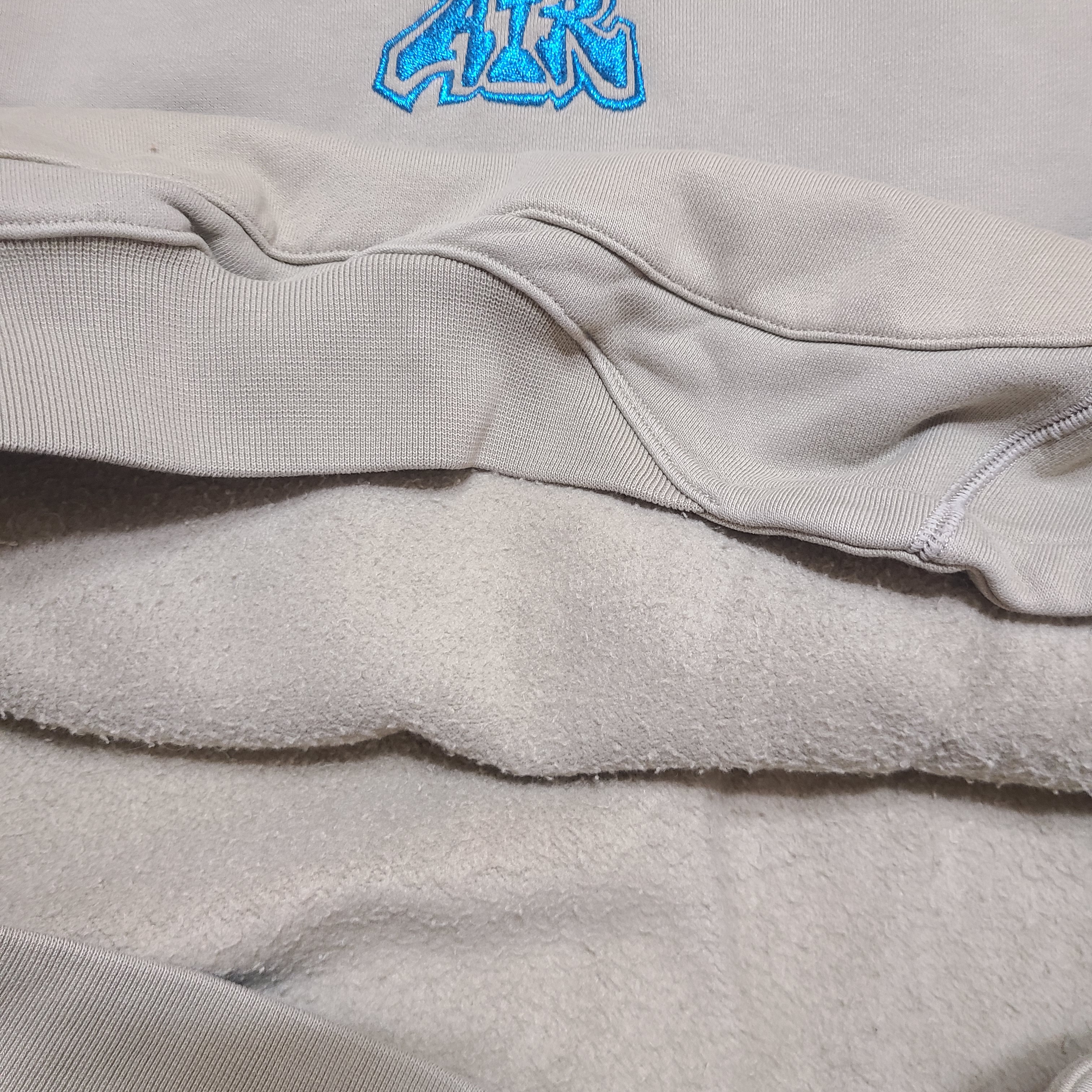 Nike x Off-White NRG Fleece Hoodie Khaki - Asia 착용 스타일 - 4