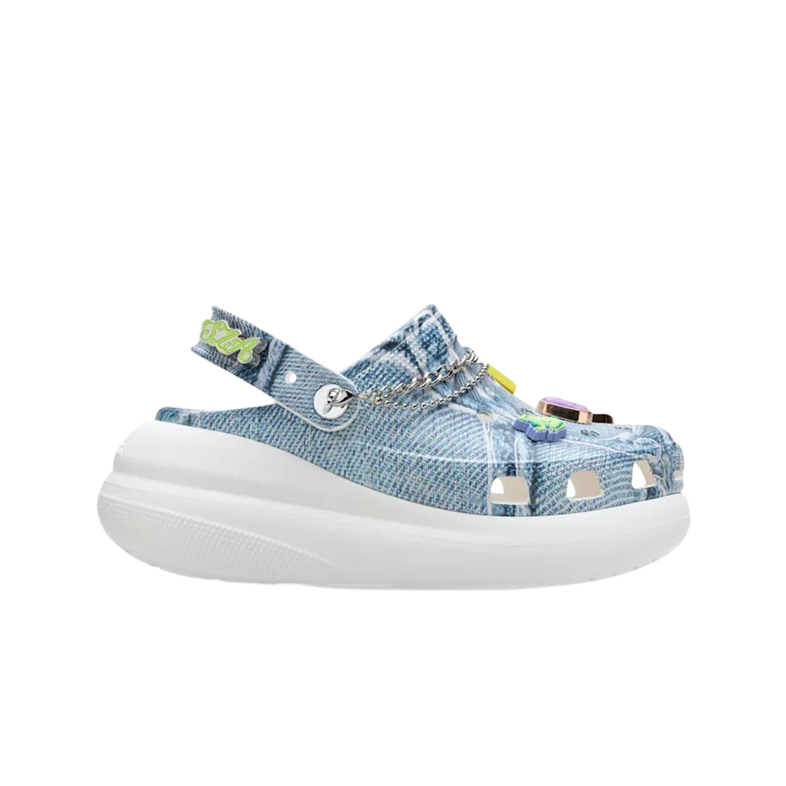 크록스 x SZA 클래식 크러쉬 클로그 멀티