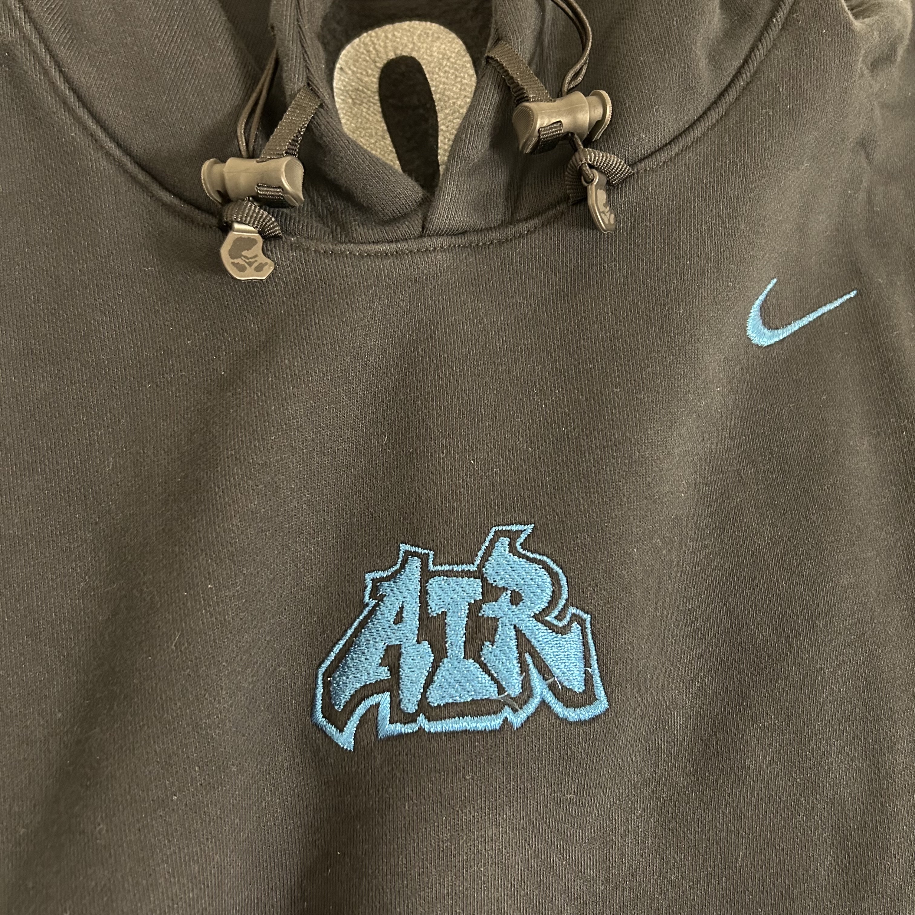 Nike x Off-White NRG Fleece Hoodie Black - Asia 착용 스타일
