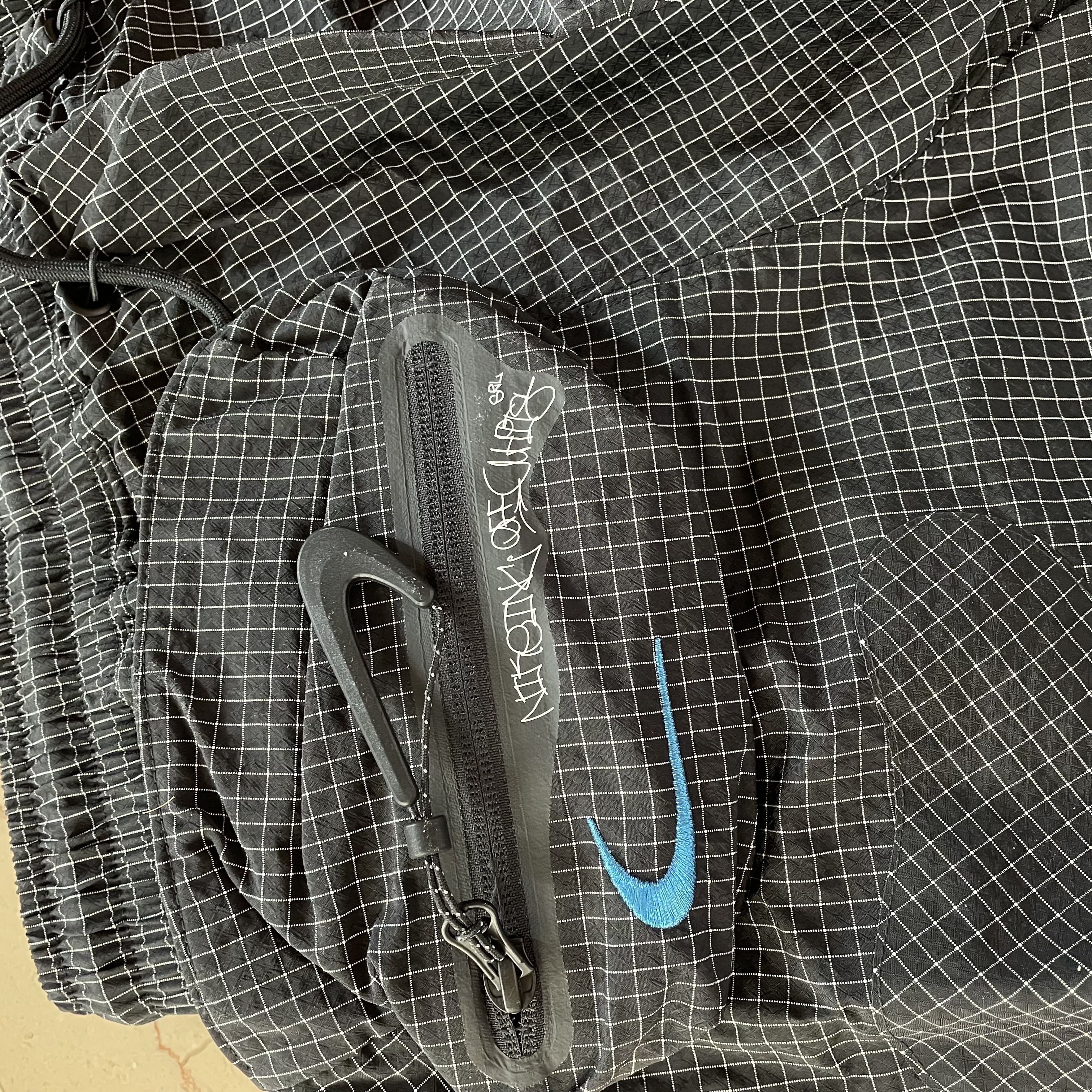 Nike x Off-White NRG Woven Shorts Black - Asia 착용 스타일 - 3