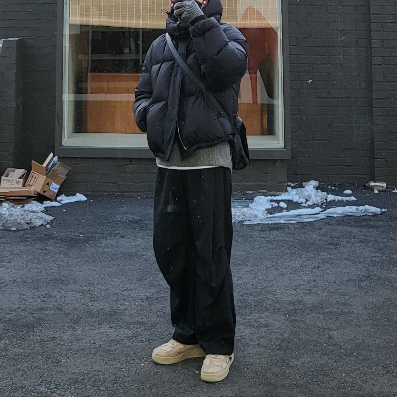 Nike x Billie Eilish Air Force 1 Low '07 SP Mushroom 착용 스타일 - 2