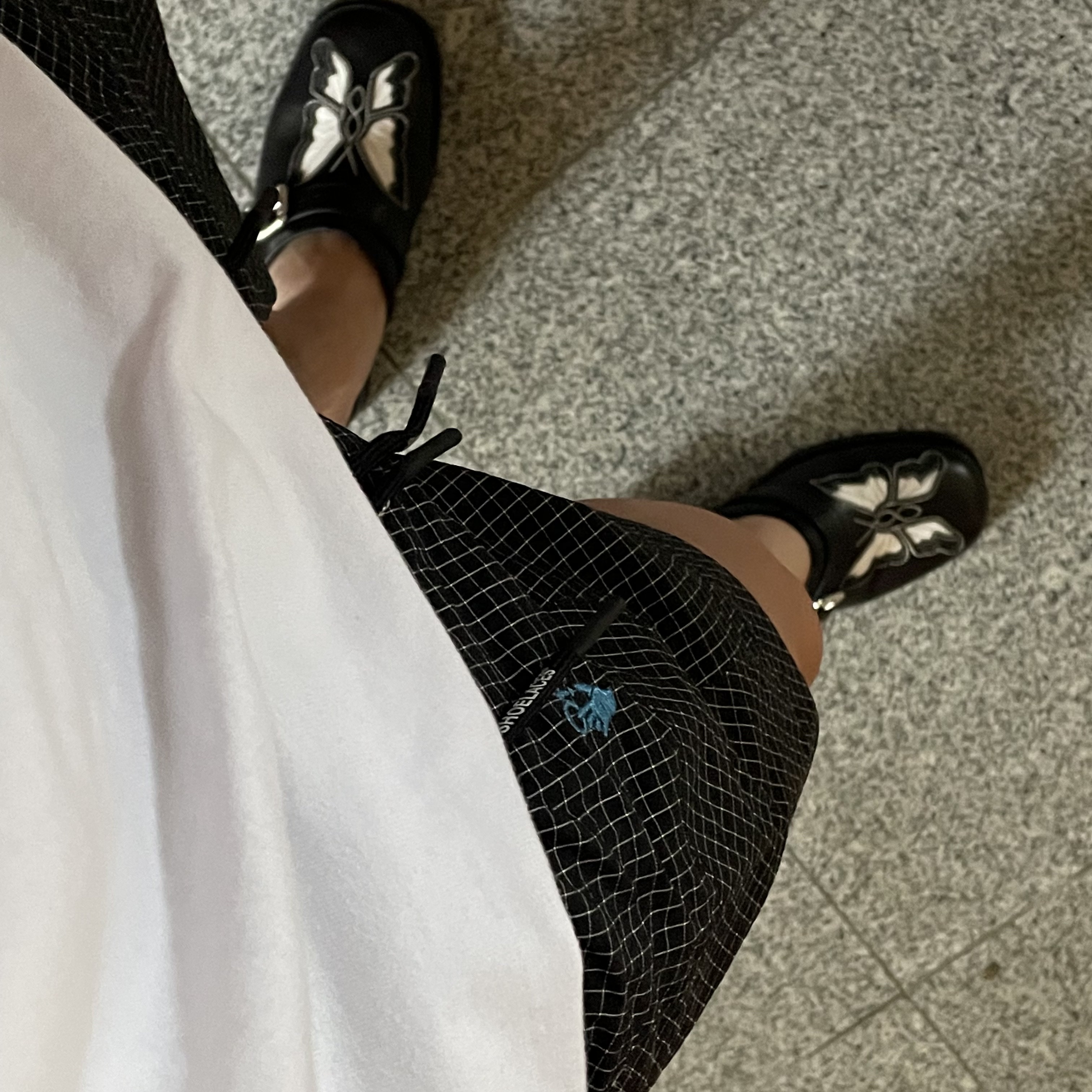 Nike x Off-White NRG Woven Shorts Black - Asia 착용 스타일 - 1