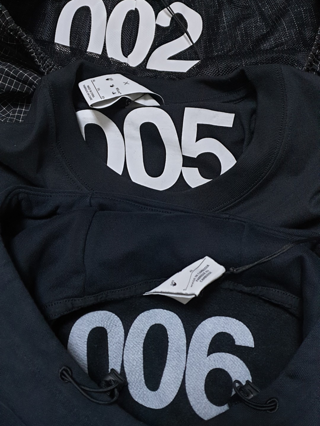 Nike x Off-White NRG Fleece Hoodie Black - Asia, Nike x Off-White NRG T-Shirt Black - Asia 착용 스타일 - 1