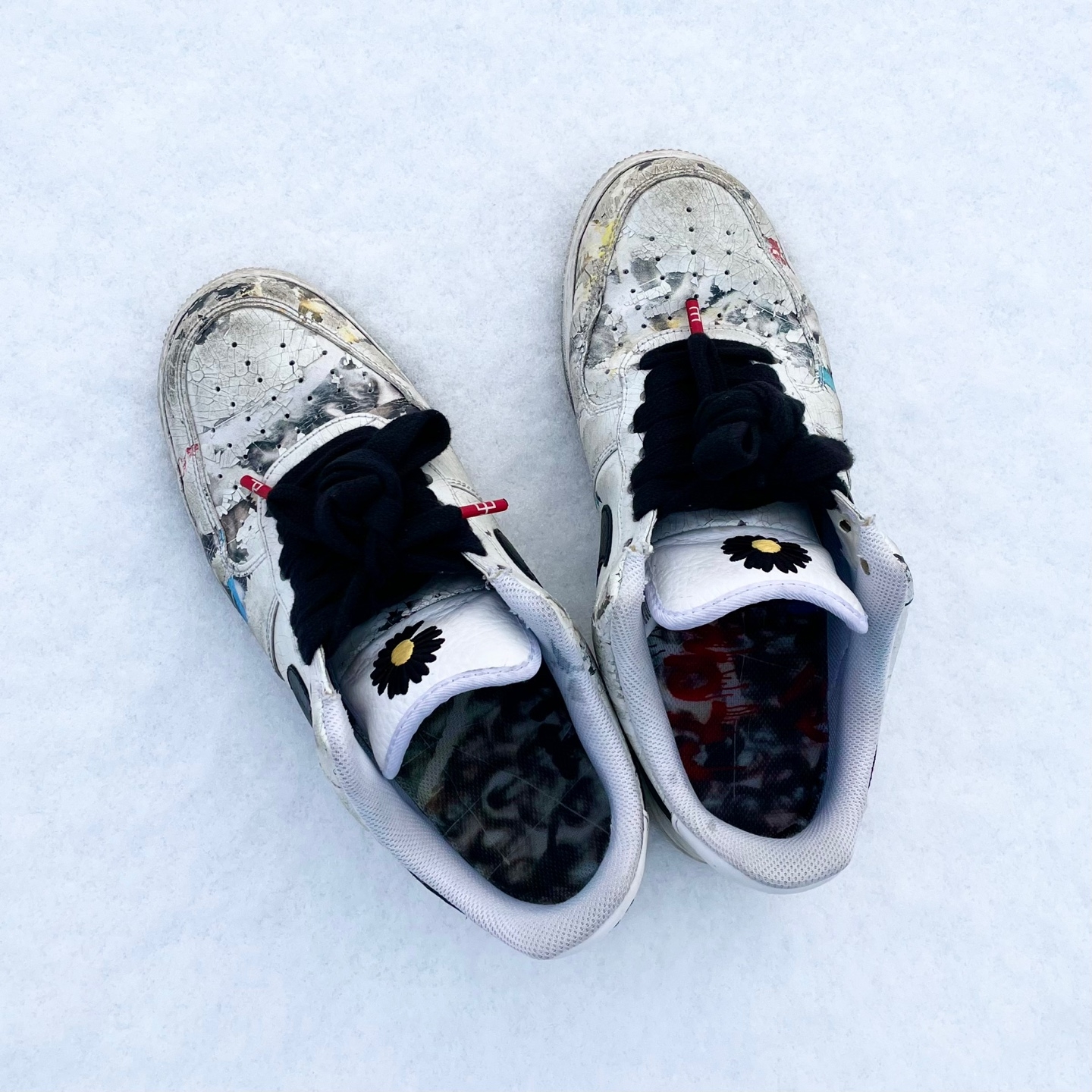 Nike x Peaceminusone Air Force 1 Low Para-Noise 2.0 착용 스타일