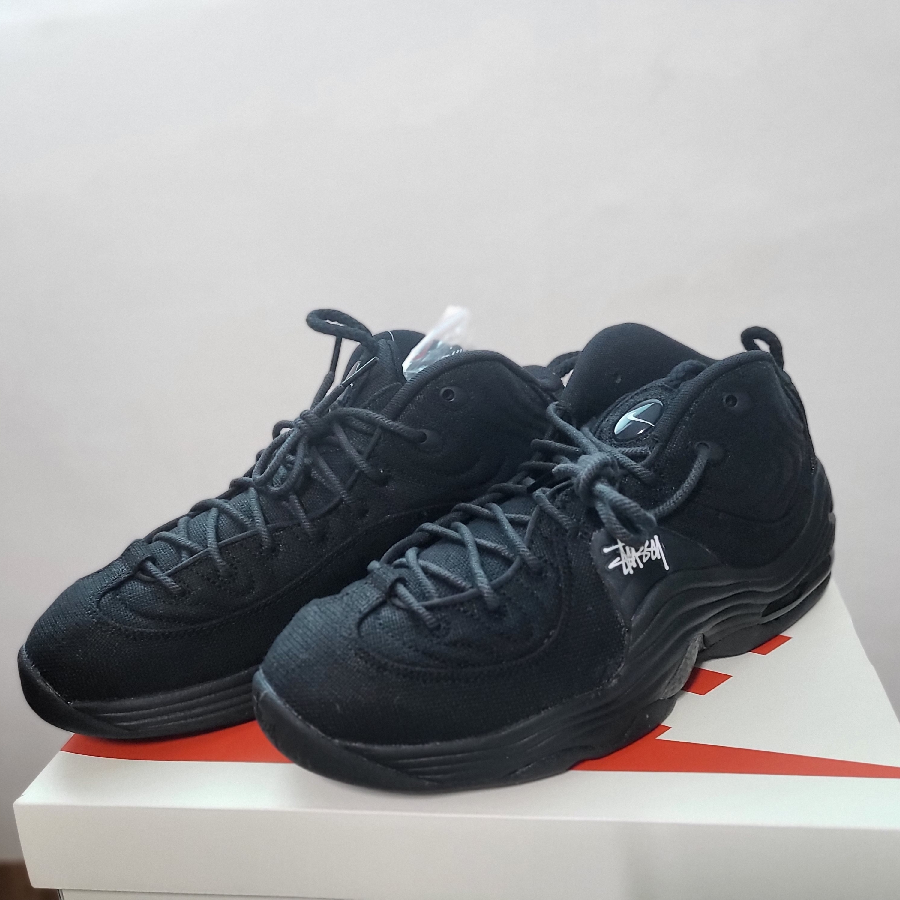 Nike x Stussy Air Penny II Black 착용 스타일