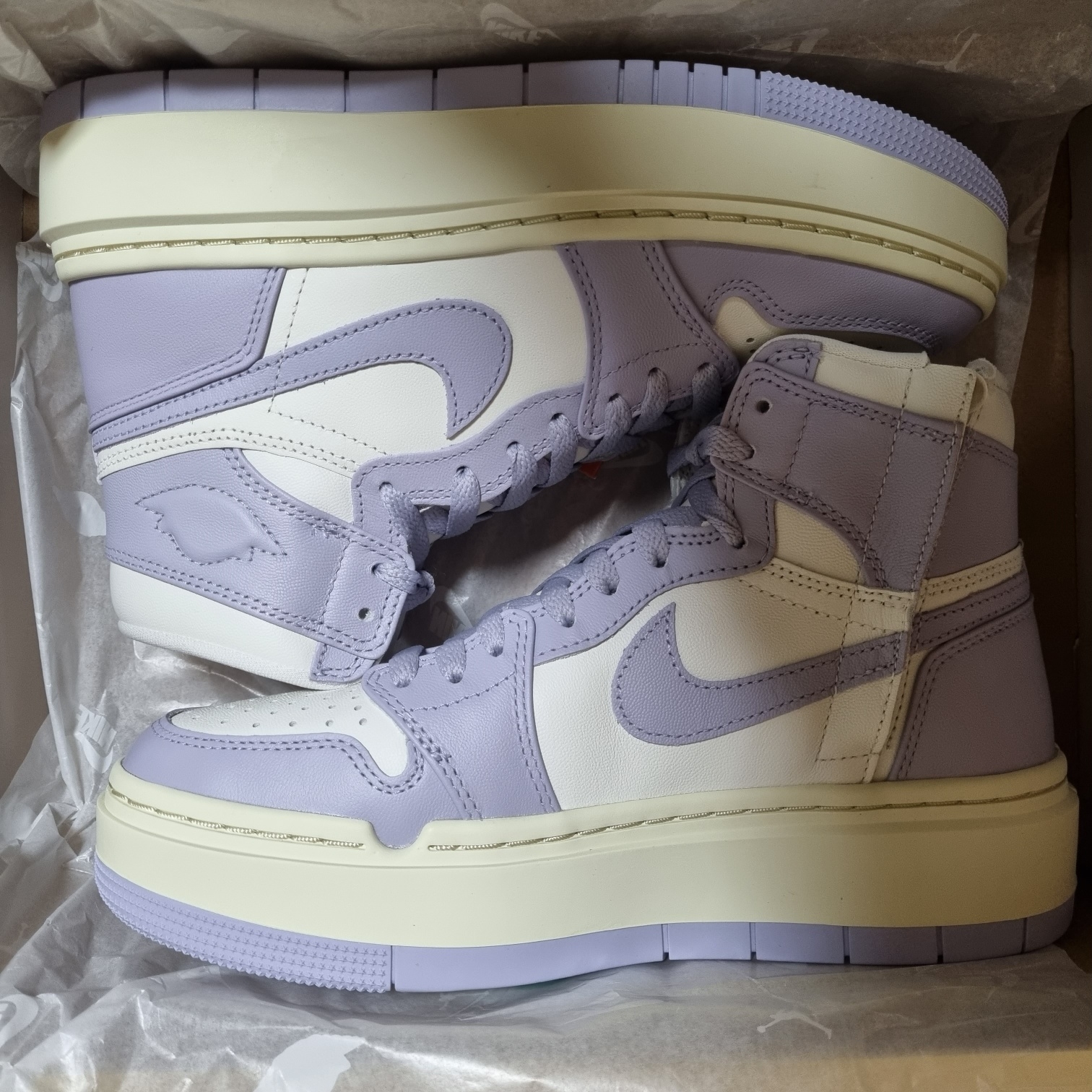 (W) Jordan 1 Elevate High Titanium 착용 스타일