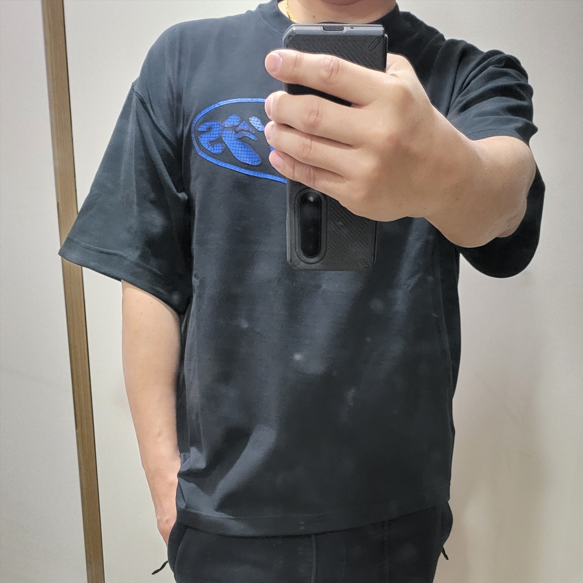Nike x Off-White NRG T-Shirt Black - Asia, Nike x Drake Nocta Fleece Pants Black - Asia 착용 스타일 - 1