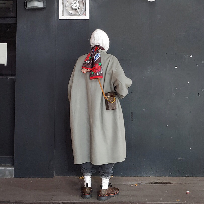 Supreme x Comme des Garcons Shirt Box Logo Hooded Sweatshirt White - 17SS 착용 스타일 - 4