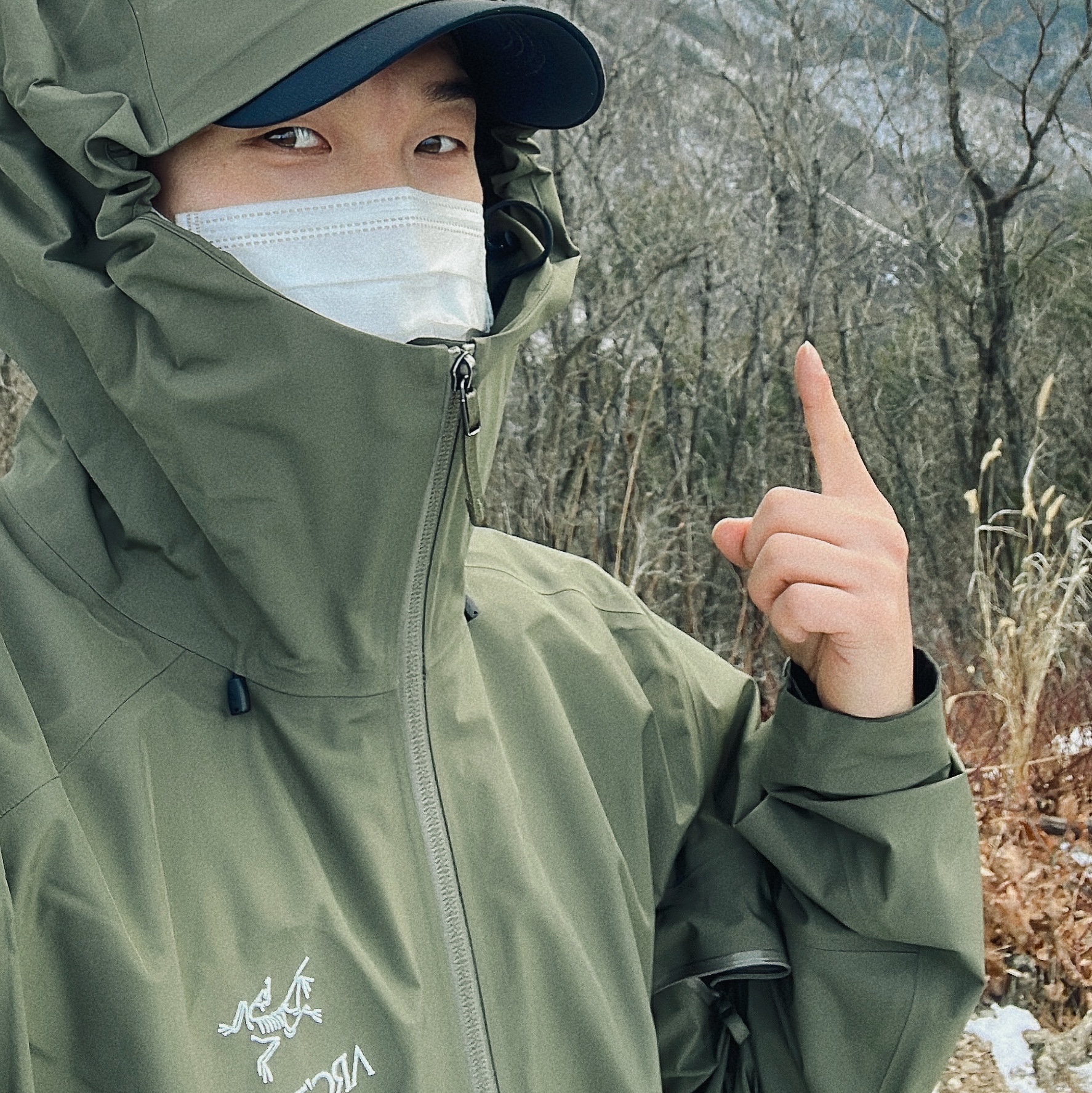 Arc'teryx Beta LT Jacket Tatsu 착용 스타일