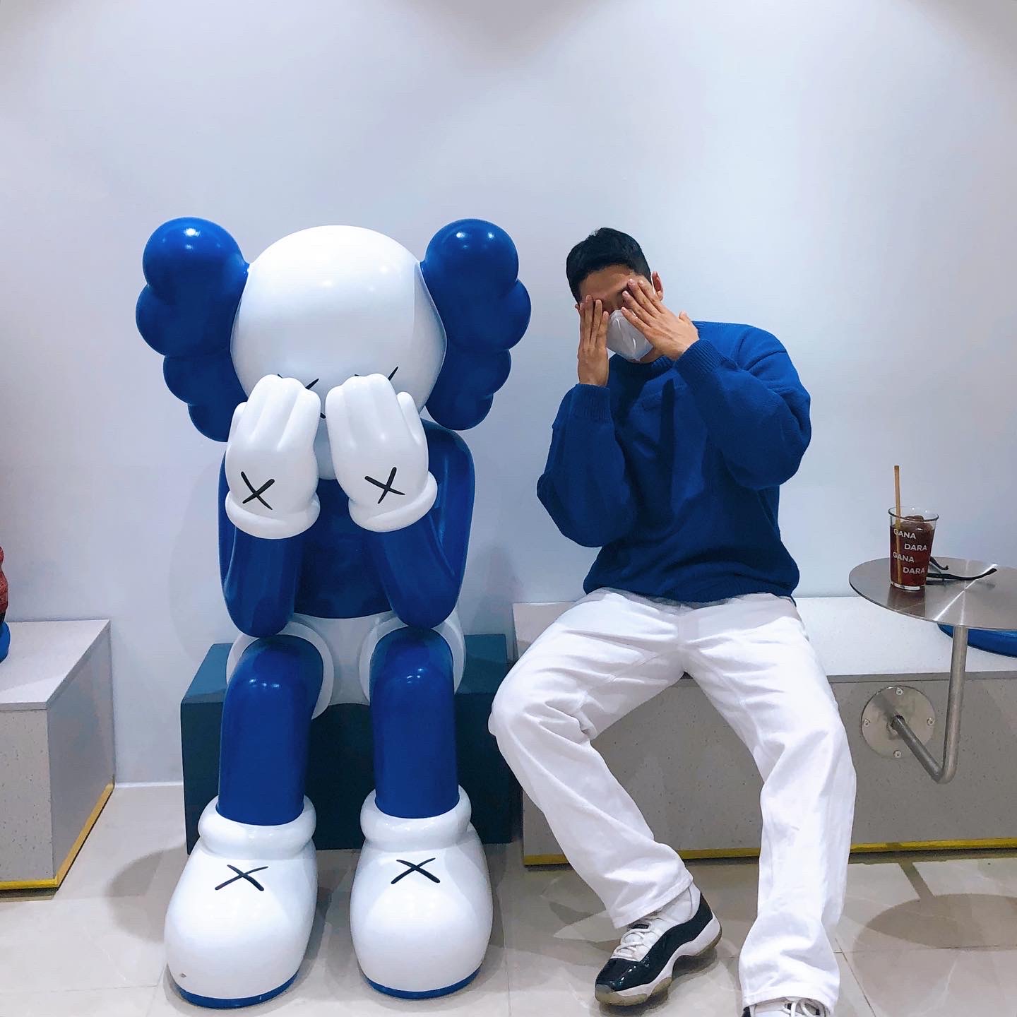 Jordan 11 Retro Concord 2018 착용 스타일 - 2