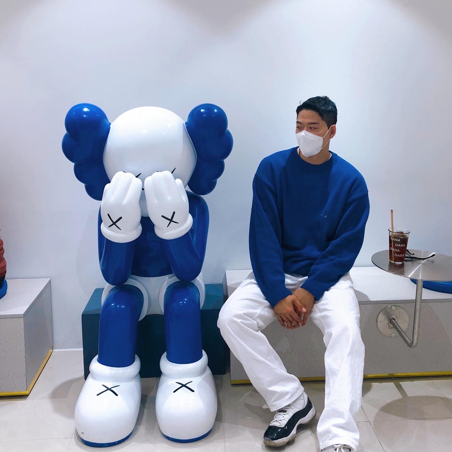 Jordan 11 Retro Concord 2018 착용 스타일 - 1