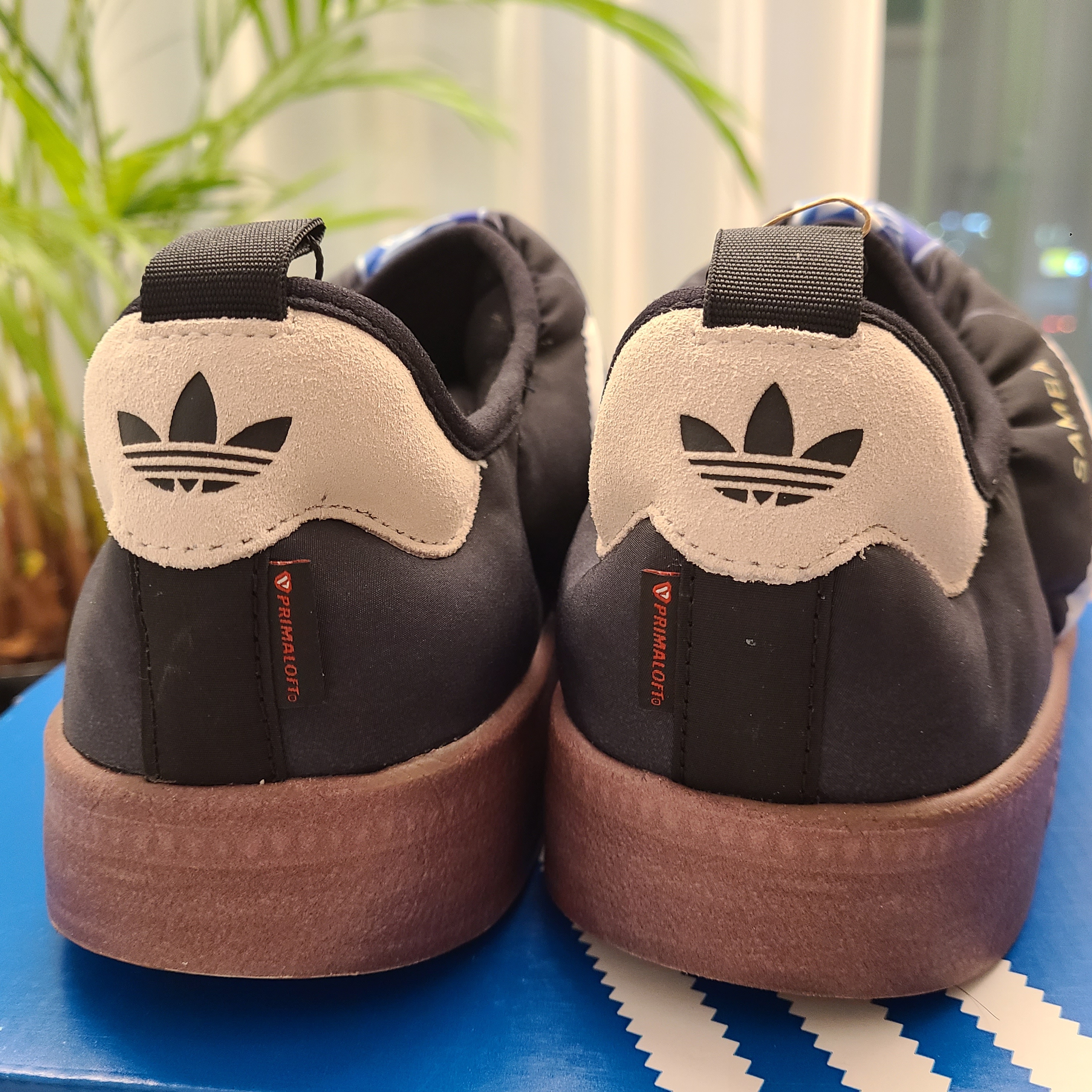 Adidas Puffylette Samba Core Black 착용 스타일 - 5