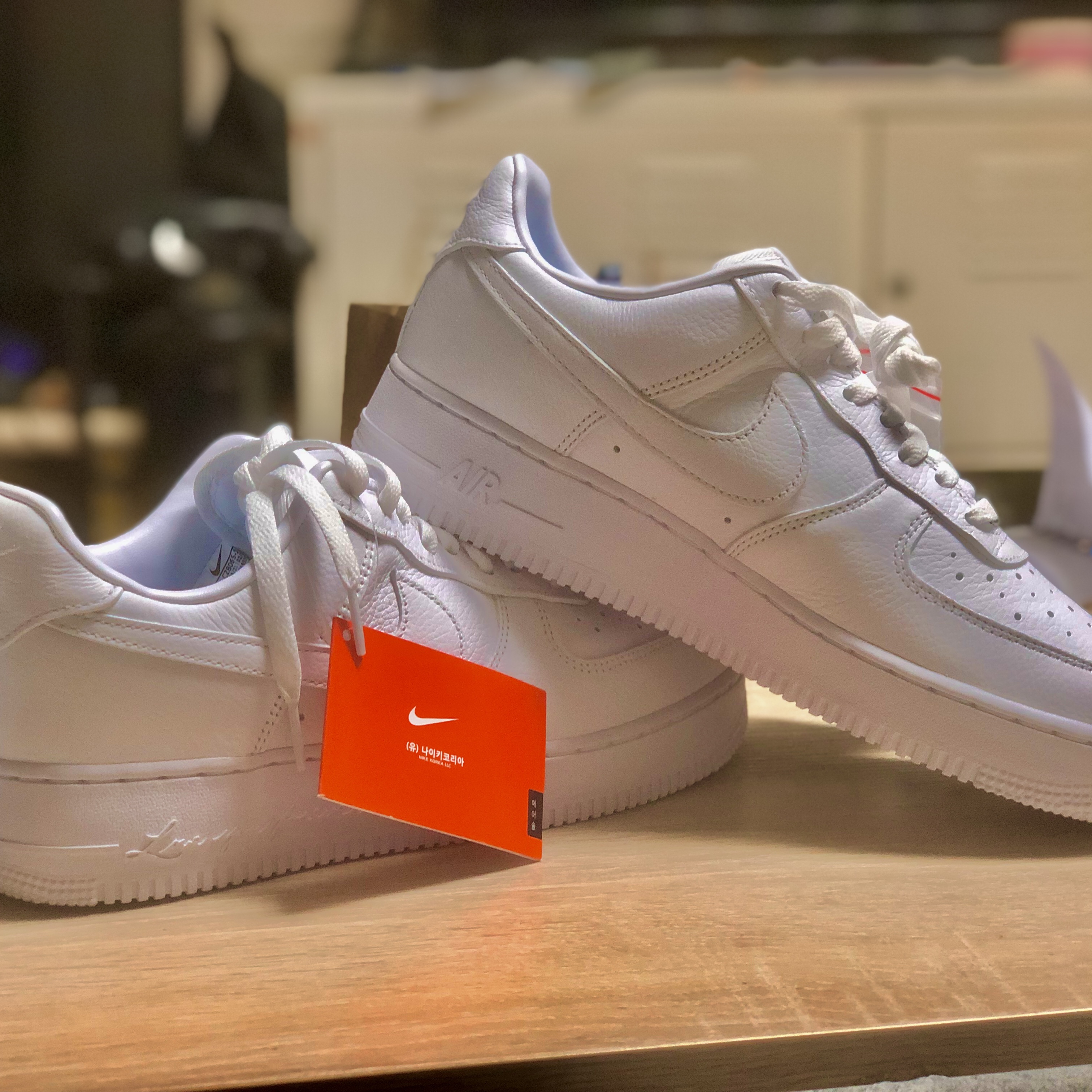 Nike x Drake Nocta Air Force 1 Low SP Certified Lover Boy White 착용 스타일 - 2