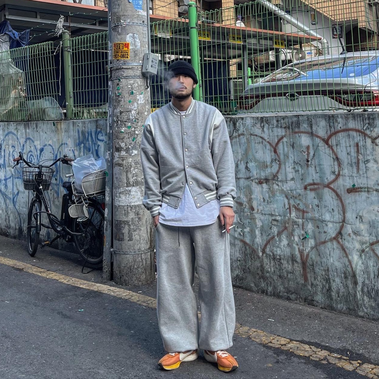 Nike Moon Racer Monarch 착용 스타일 - 1