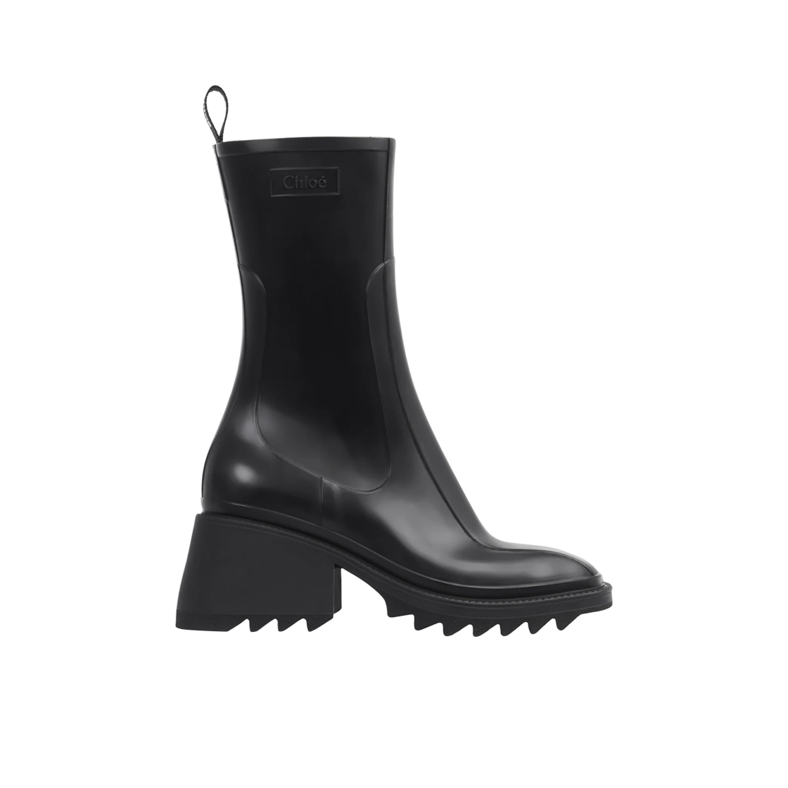 (W) 끌로에 베티 레인 부츠 블랙((W) Chloe Betty Rain Boot Black)