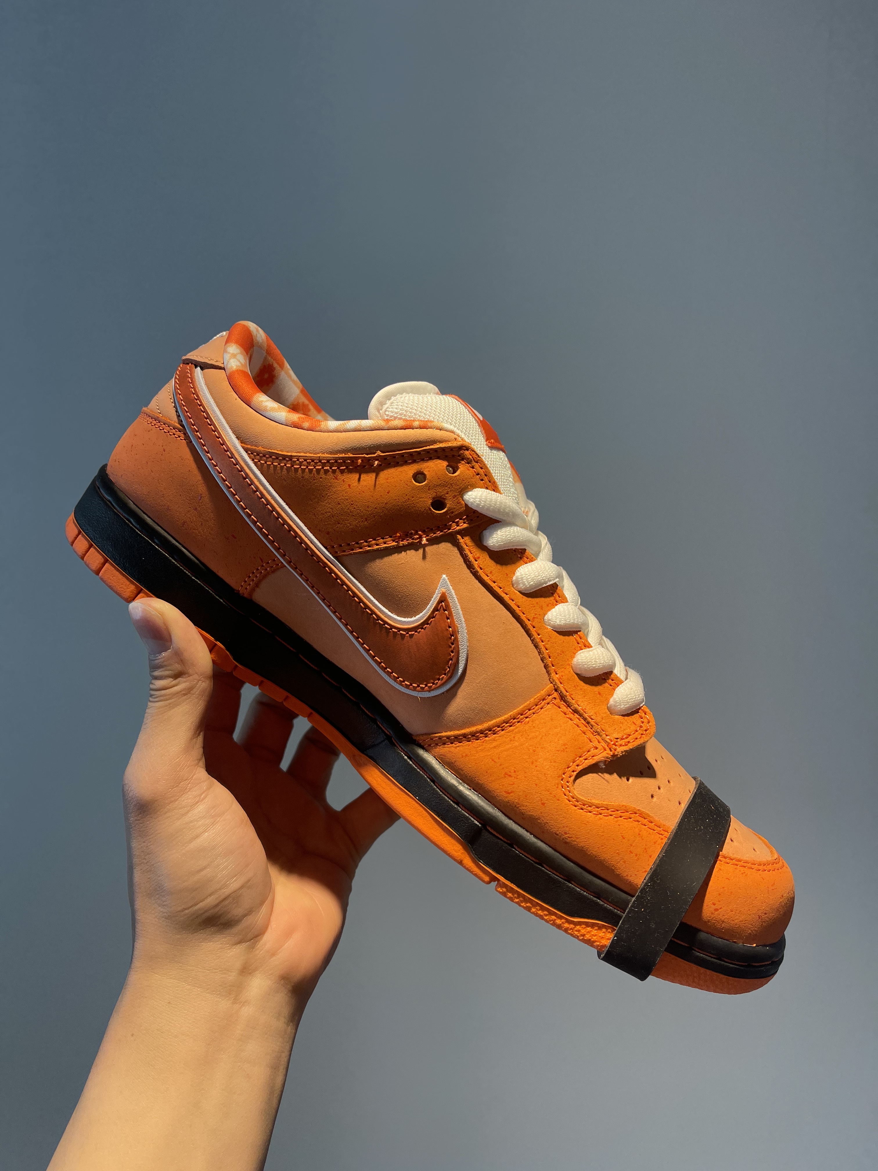 Nike x Concepts SB Dunk Low Orange Lobster (Regular Box), Nike x Concepts SB Dunk Low Orange Lobster (Special Box) 착용 스타일 - 2
