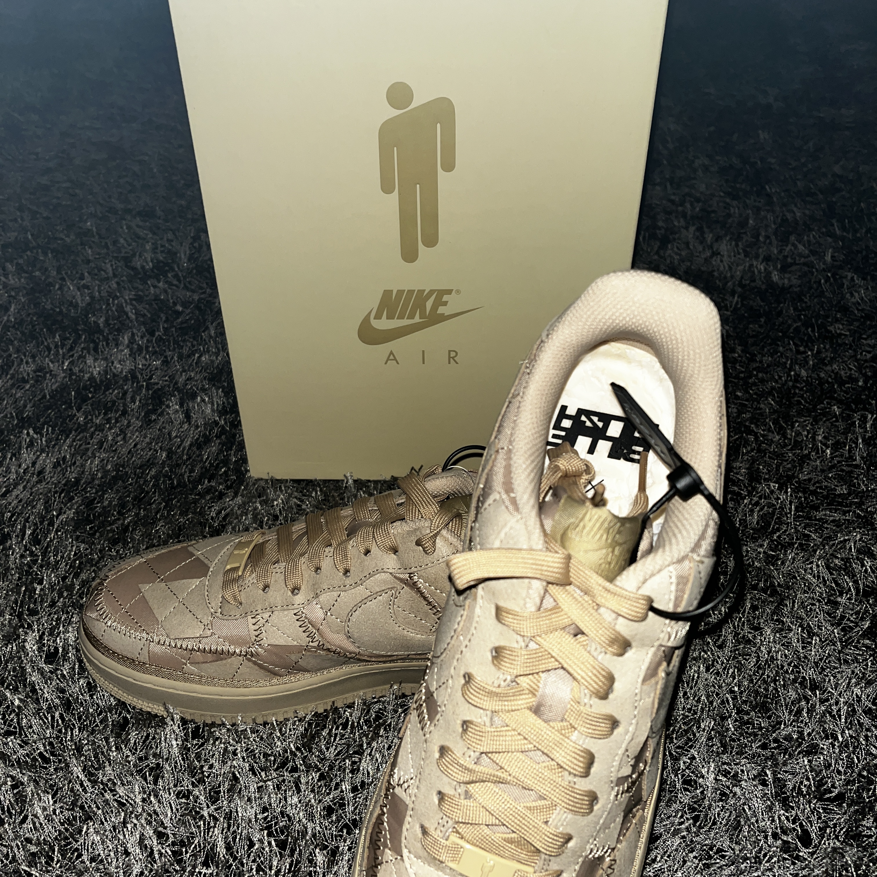 Nike x Billie Eilish Air Force 1 Low '07 SP Mushroom 착용 스타일 - 4