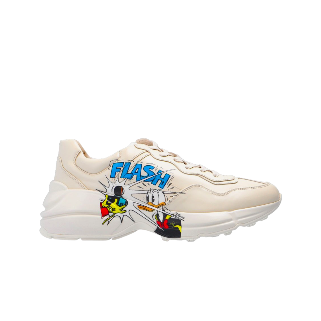 (W) 구찌 x 디즈니 롸이톤 도날드 덕 아이보리((W) Gucci x Disney Rhyton Donald Duck Ivory) - 1