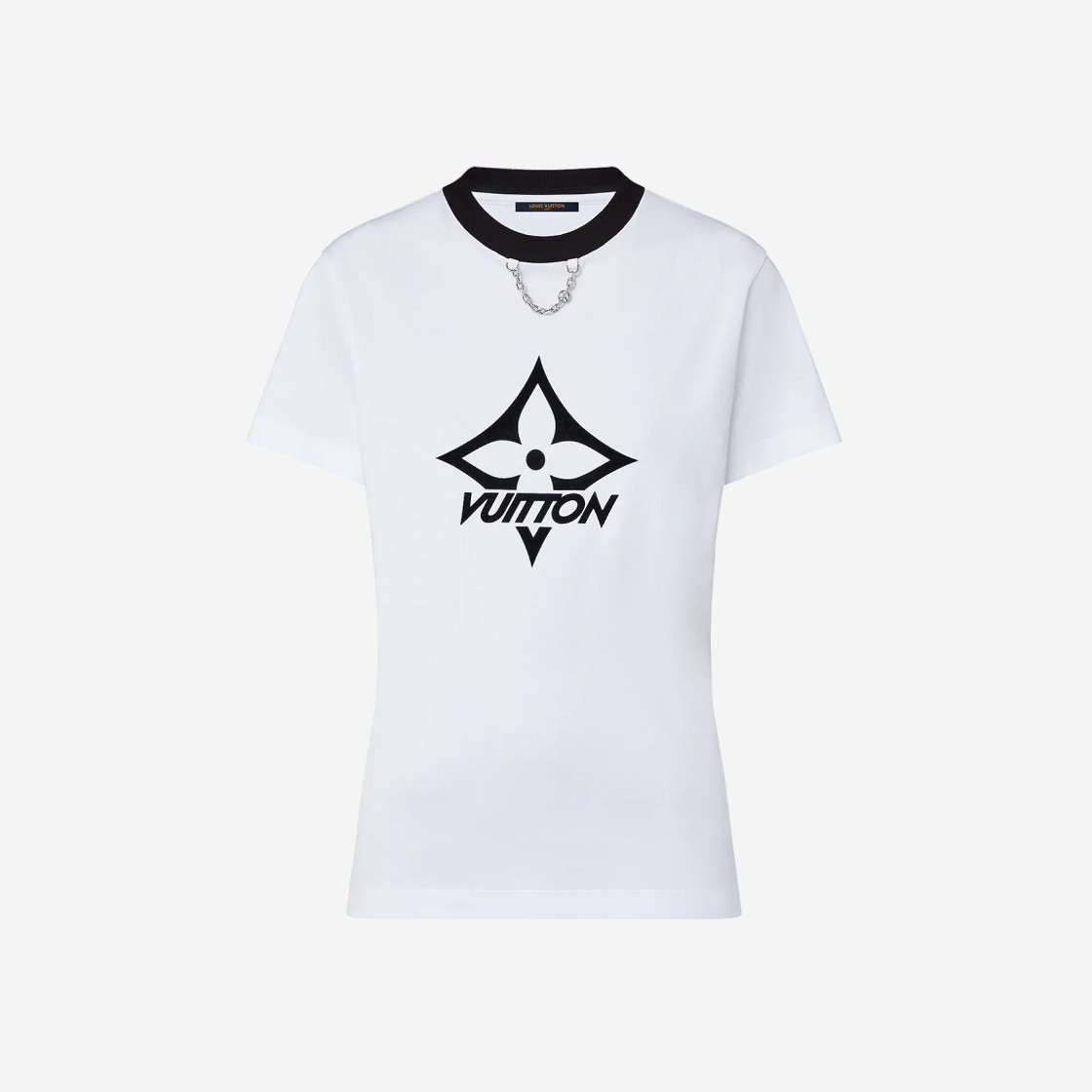 (W) Louis Vuitton Lv Snowflake T Shirt White 상세 이미지 1