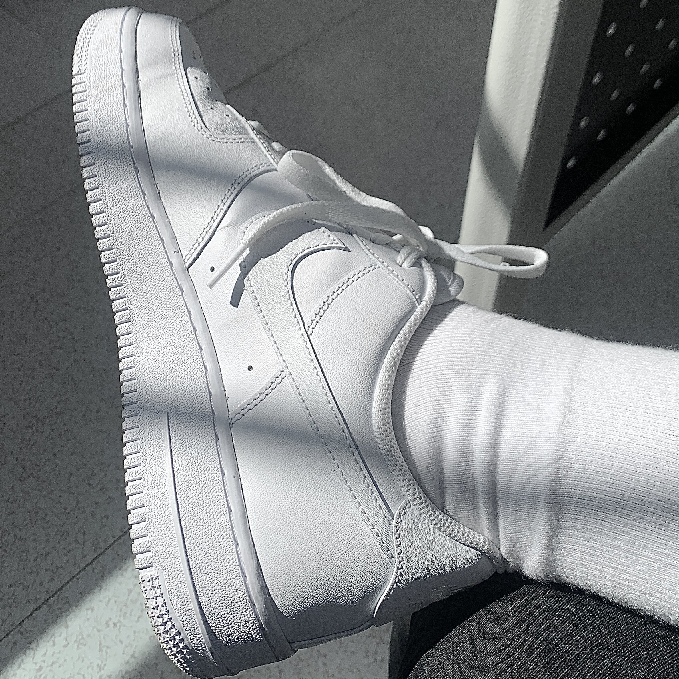 Nike Air Force 1 '07 Low White 착용 스타일